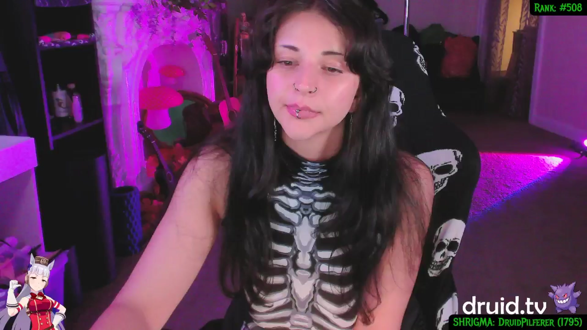 Gallery image thumbnail from druidjpg's myfreecams stream on, 10/06/2025, 07:25 image 9 of 20
