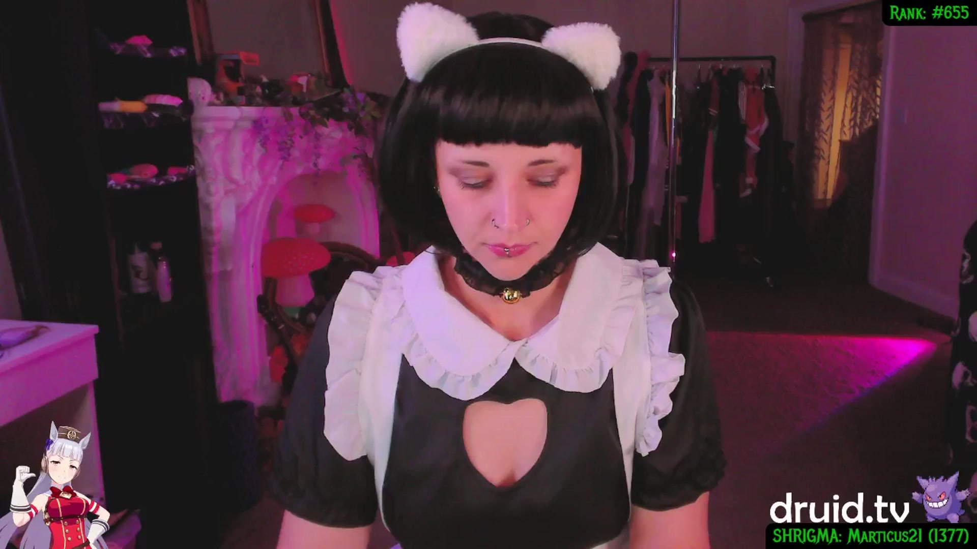 Gallery image thumbnail from druidjpg's myfreecams stream on, 10/12/2025, 08:17 image 10 of 20
