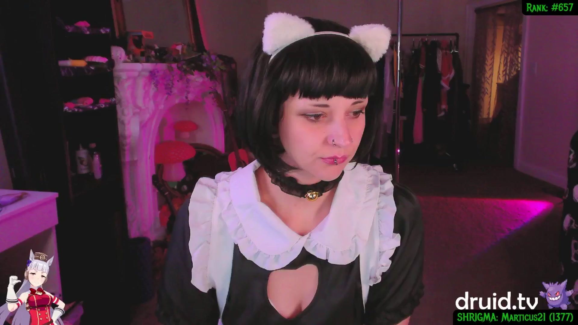 Gallery image thumbnail from druidjpg's myfreecams stream on, 10/12/2025, 08:17 image 18 of 20