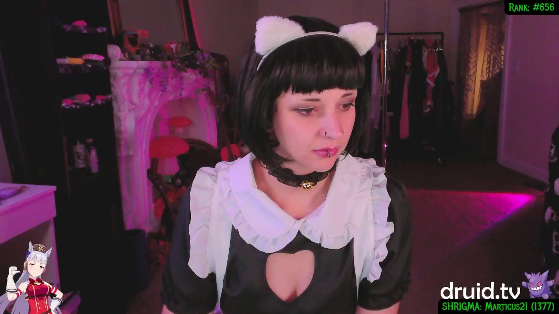 Gallery image thumbnail from druidjpg's myfreecams stream on, 10/12/2025, 08:17 image 16 of 20