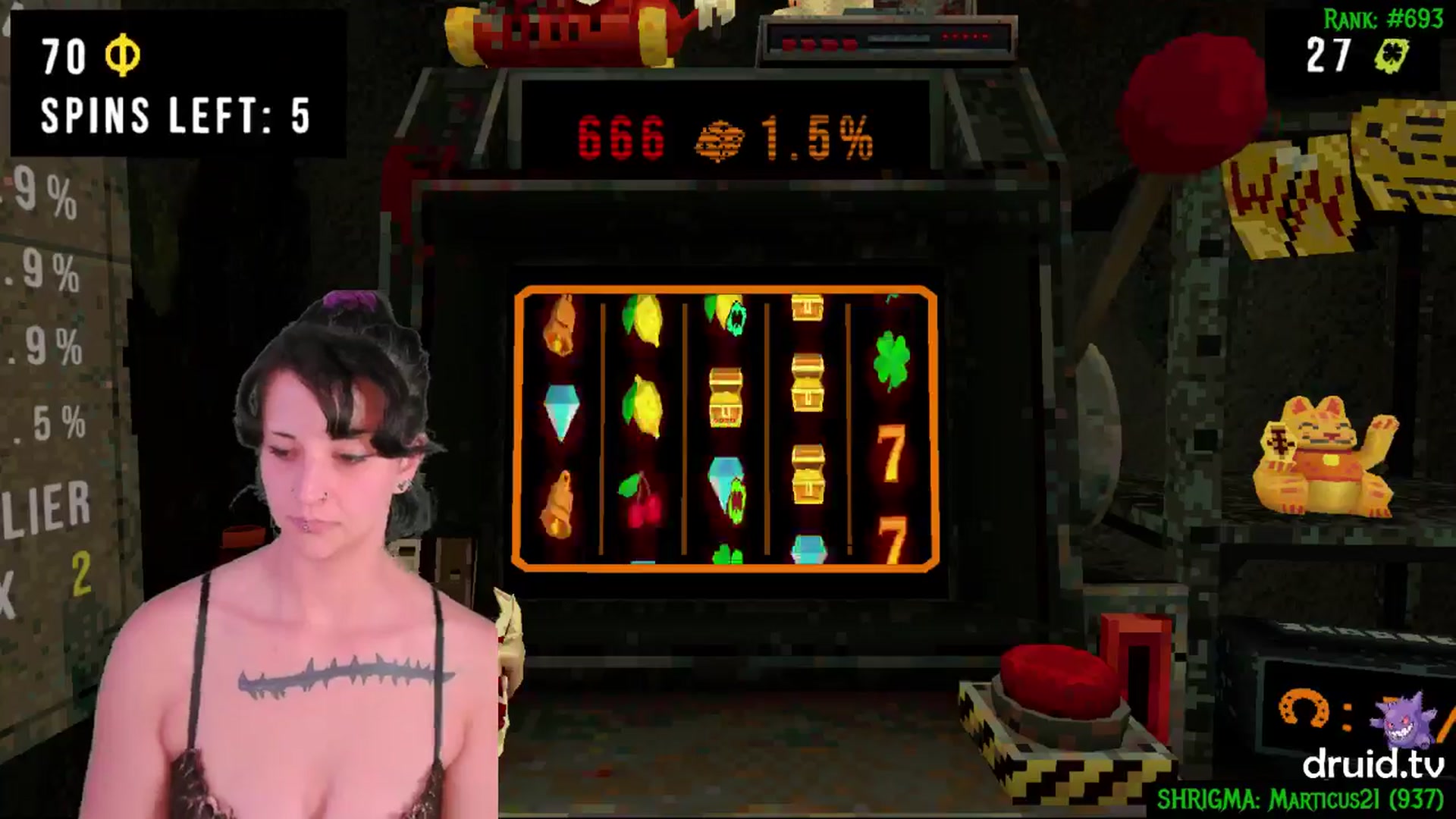 Gallery image thumbnail from druidjpg's myfreecams stream on, 10/15/2025, 07:09 image 8 of 20
