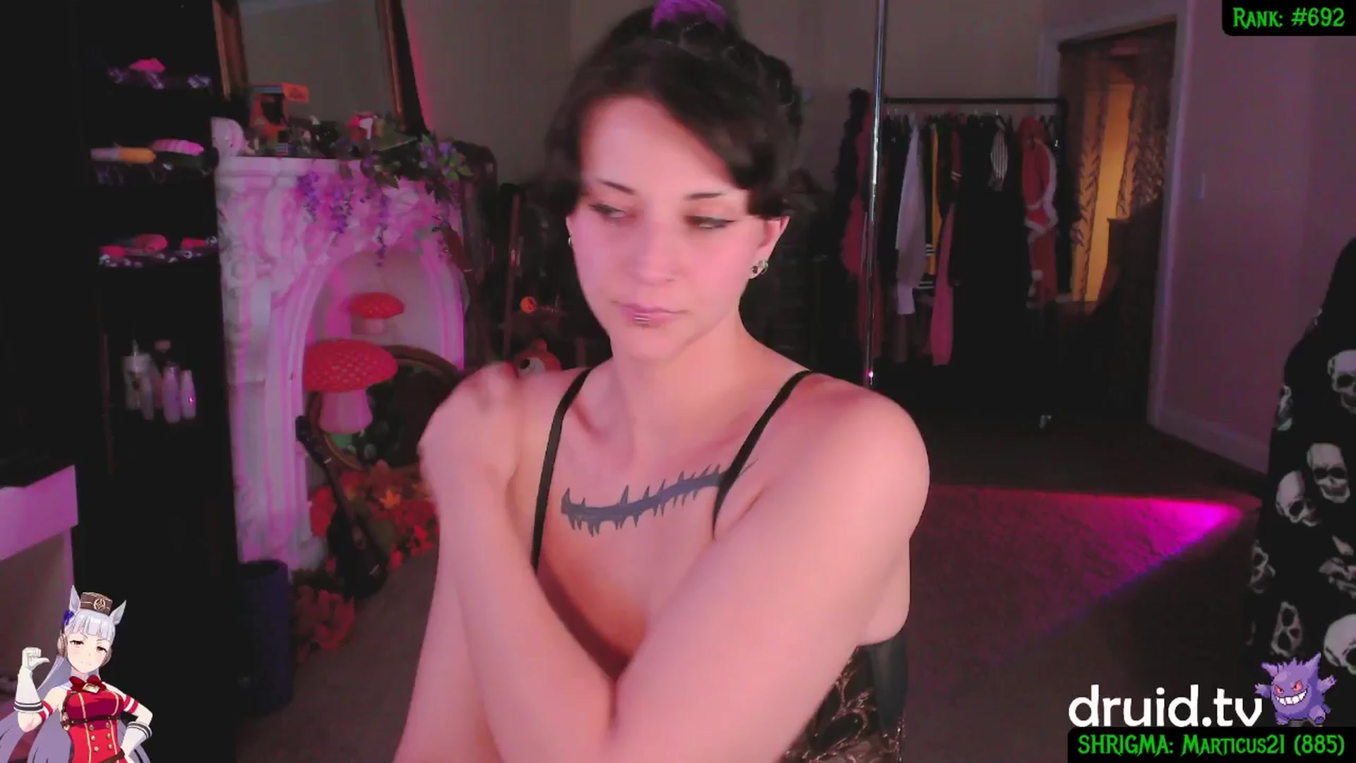 Gallery image thumbnail from druidjpg's myfreecams stream on, 10/15/2025, 07:09 image 1 of 20