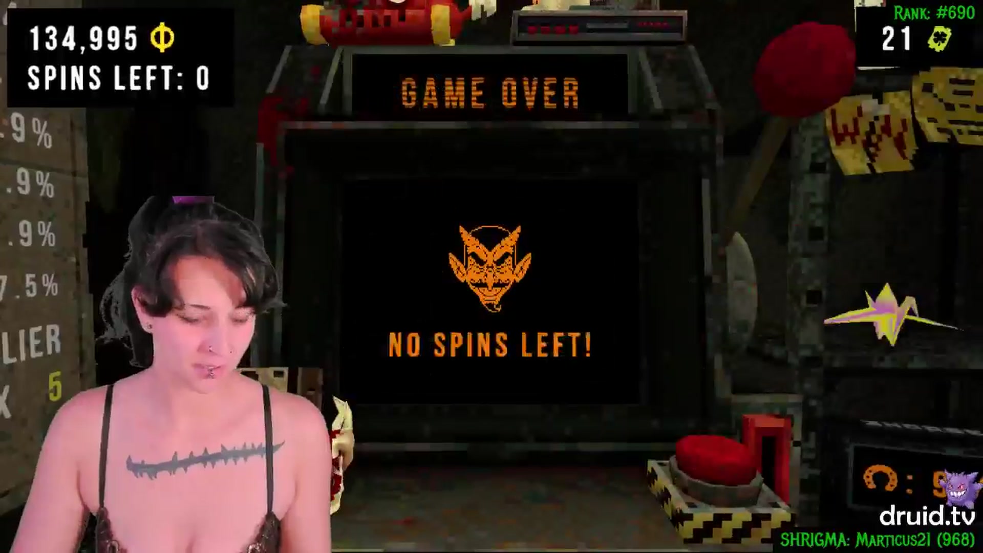 Gallery image thumbnail from druidjpg's myfreecams stream on, 10/15/2025, 07:09 image 11 of 20