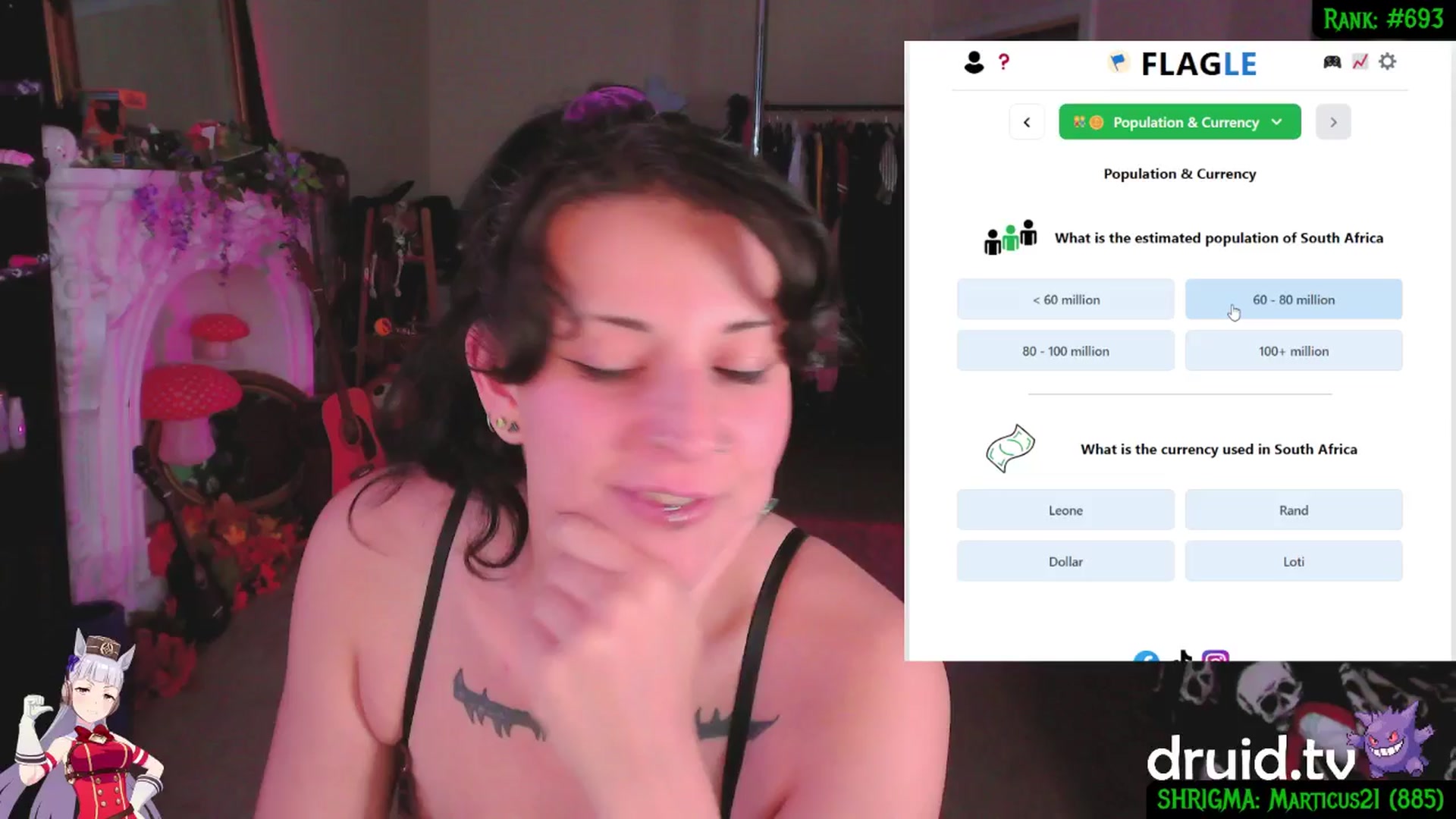 Gallery image thumbnail from druidjpg's myfreecams stream on, 10/15/2025, 07:09 image 3 of 20