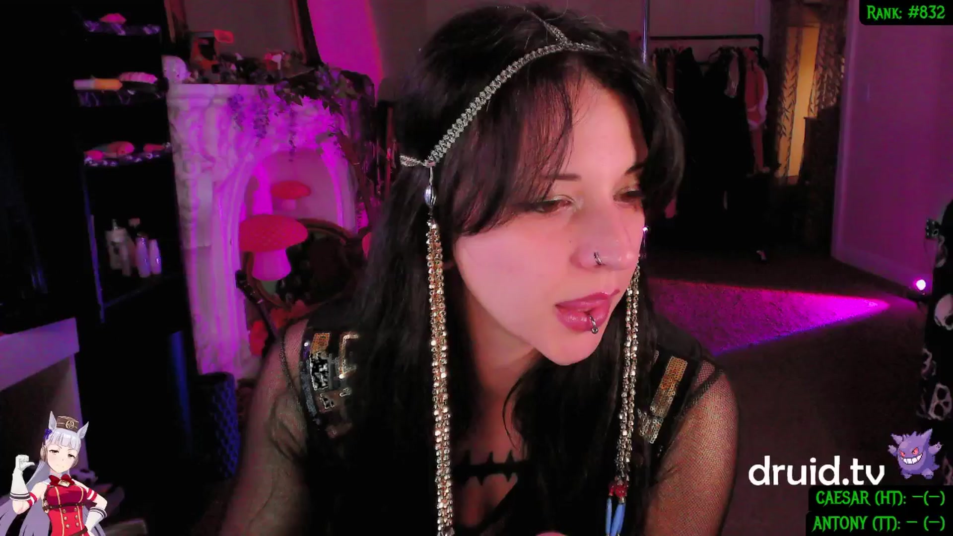 Gallery image thumbnail from druidjpg's myfreecams stream on, 10/20/2025, 06:23 image 1 of 20