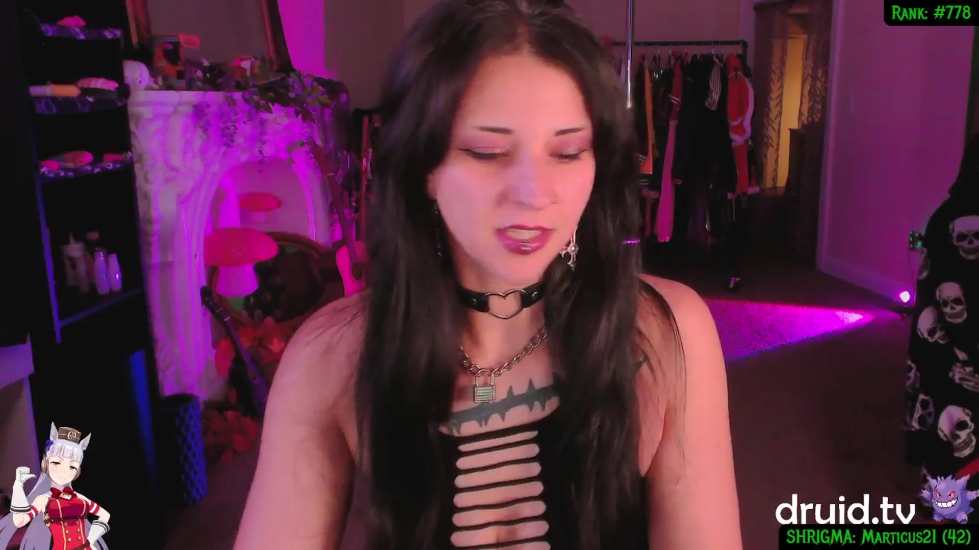Gallery image thumbnail from druidjpg's myfreecams stream on, 10/21/2025, 06:29 image 2 of 20
