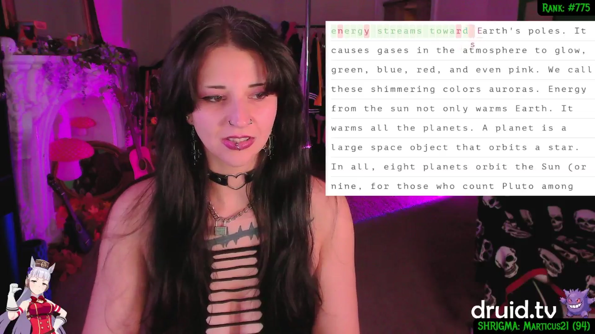 Gallery image thumbnail from druidjpg's myfreecams stream on, 10/21/2025, 06:29 image 3 of 20
