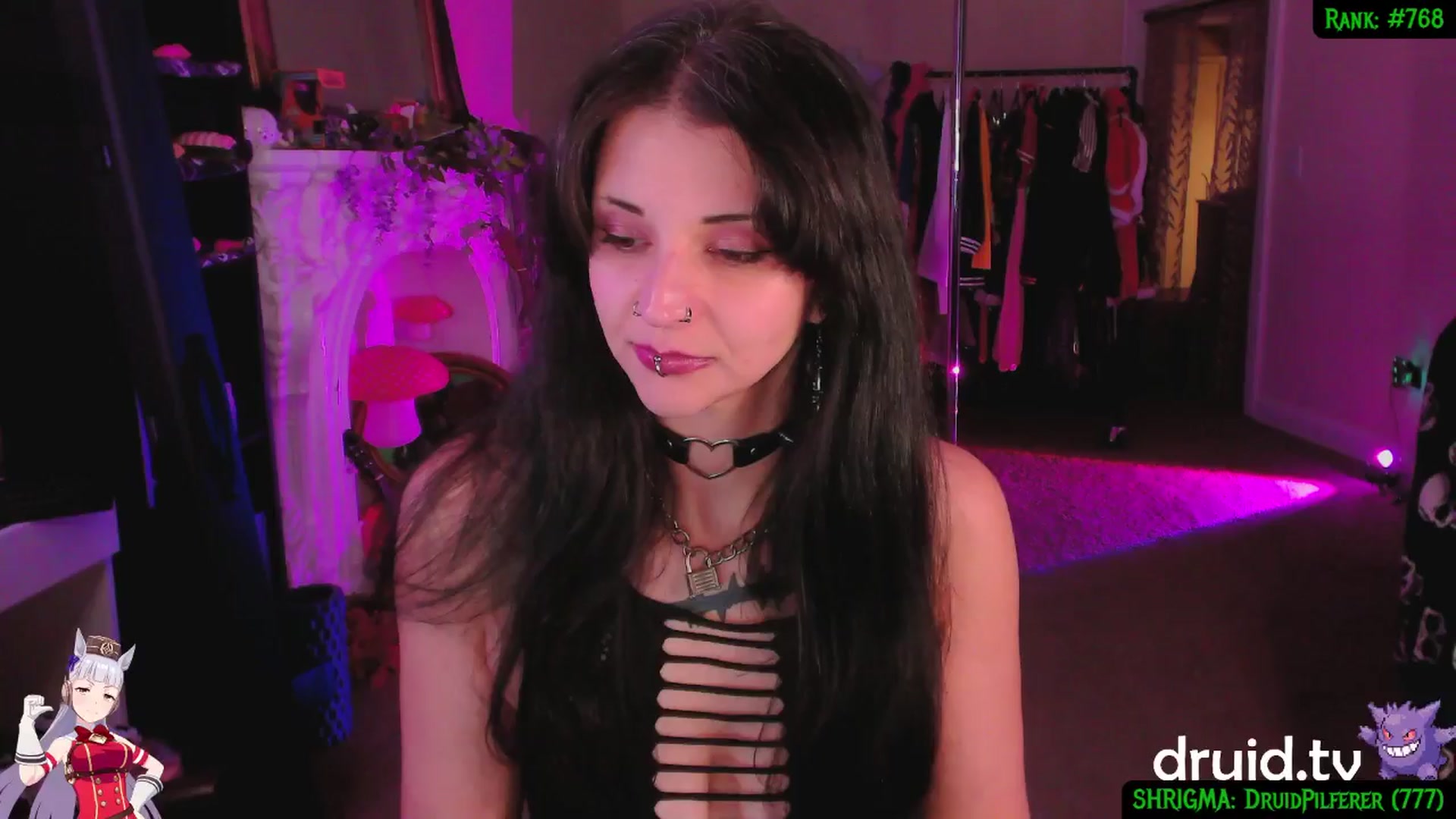 Gallery image thumbnail from druidjpg's myfreecams stream on, 10/21/2025, 08:45 image 6 of 20