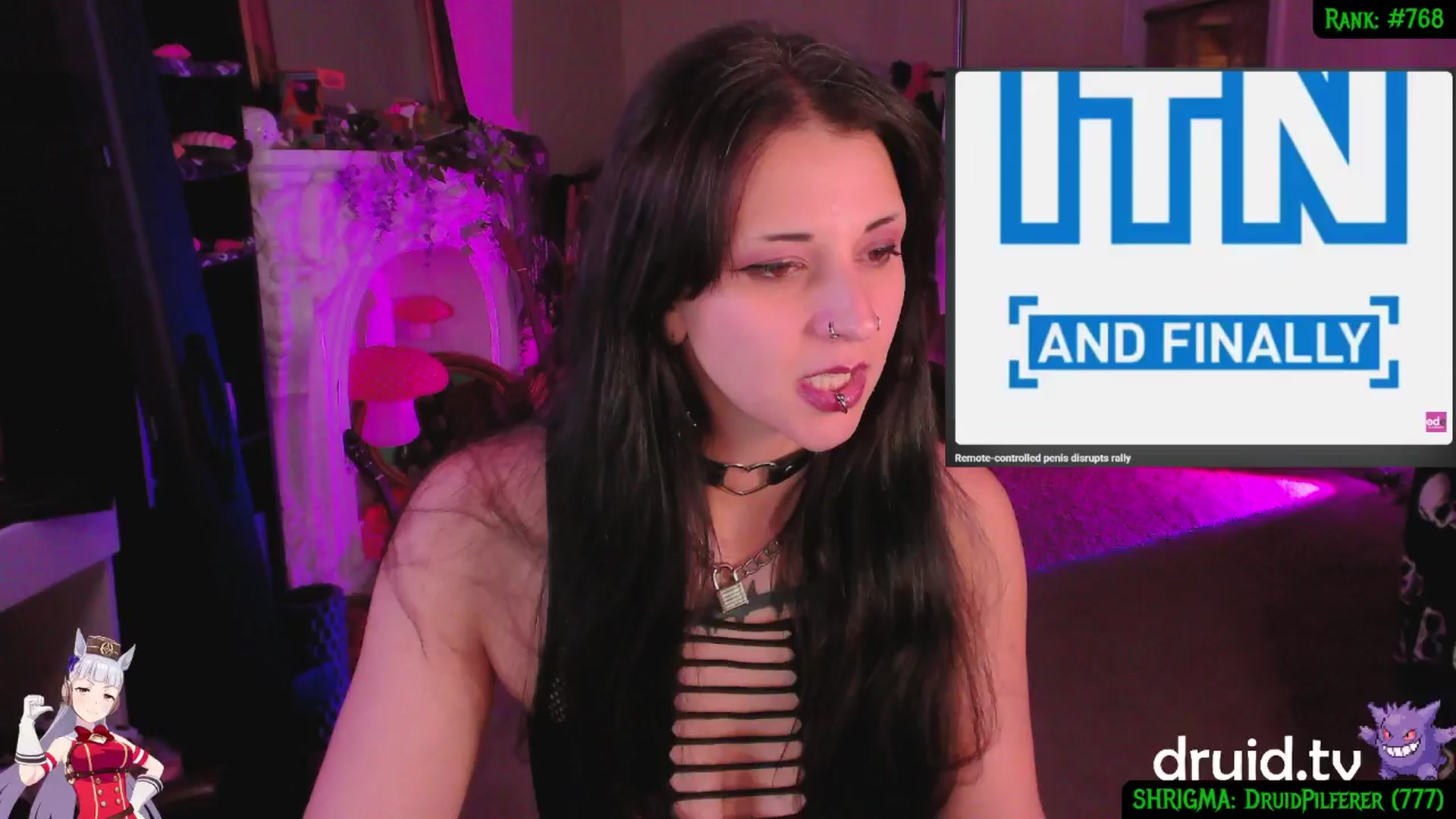 Gallery image thumbnail from druidjpg's myfreecams stream on, 10/21/2025, 08:45 image 7 of 20