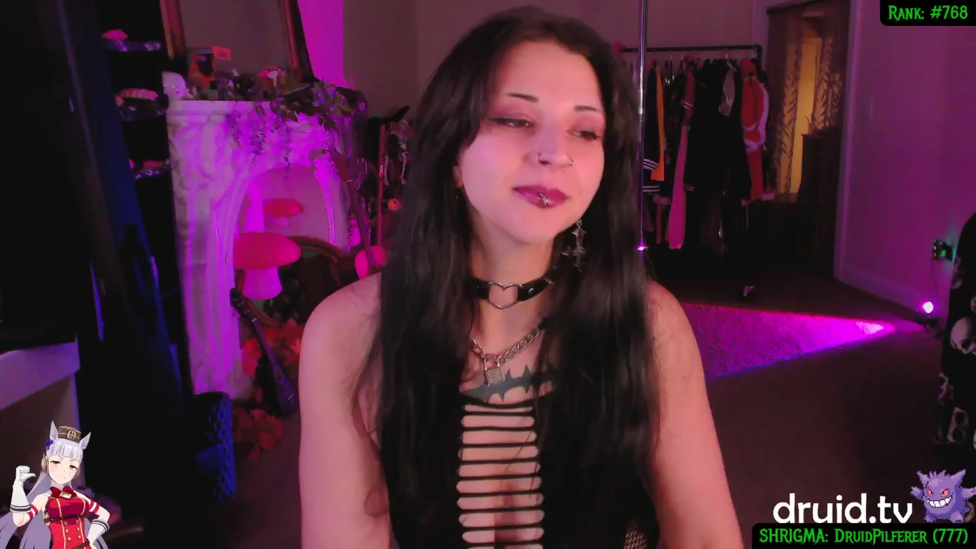 Gallery image thumbnail from druidjpg's myfreecams stream on, 10/21/2025, 08:45 image 4 of 20