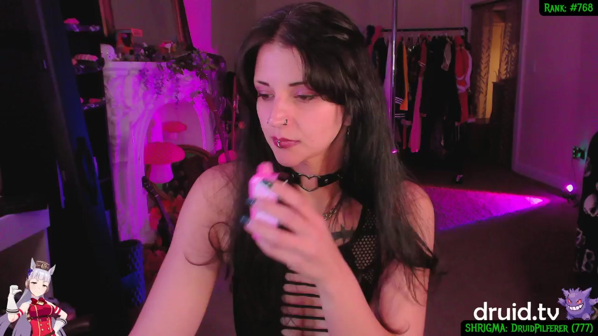 Gallery image thumbnail from druidjpg's myfreecams stream on, 10/21/2025, 08:45 image 9 of 20