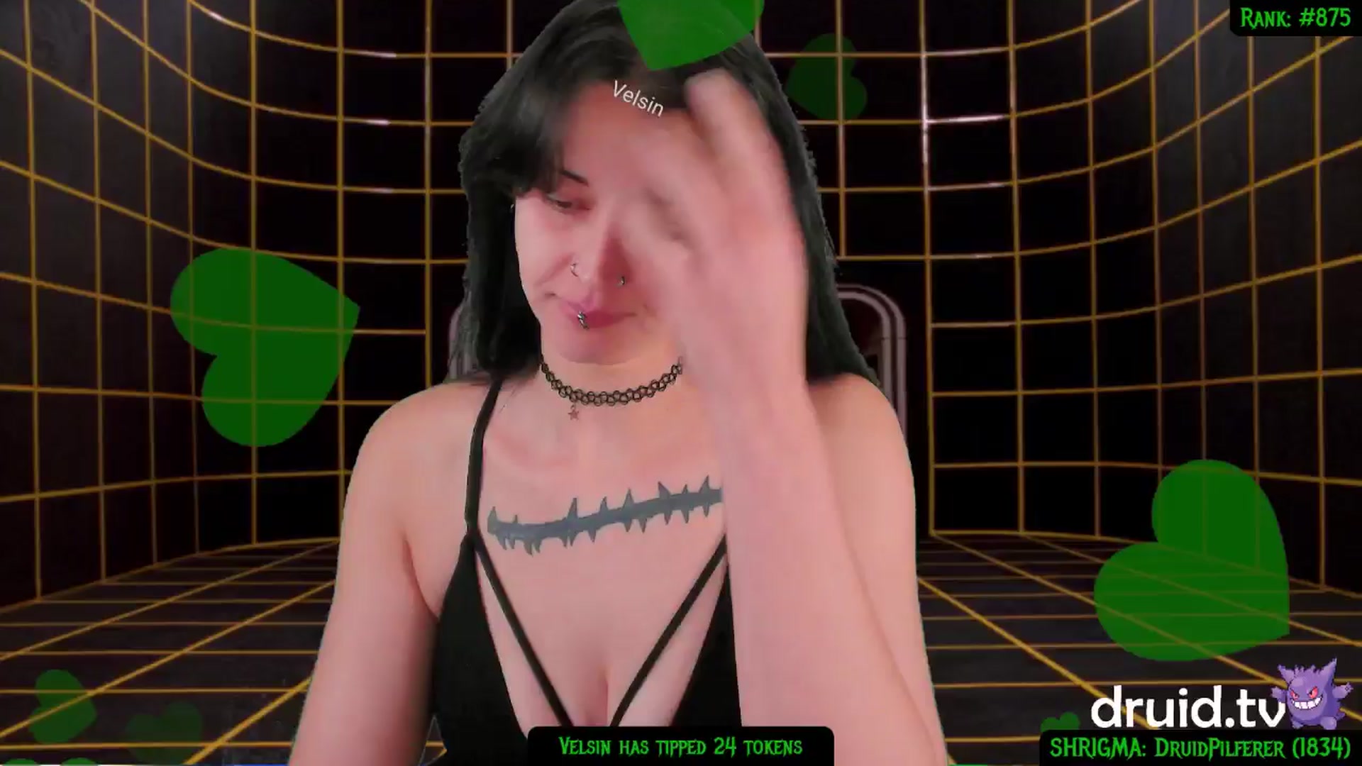Gallery image thumbnail from druidjpg's myfreecams stream on, 10/29/2025, 12:35 image 12 of 20
