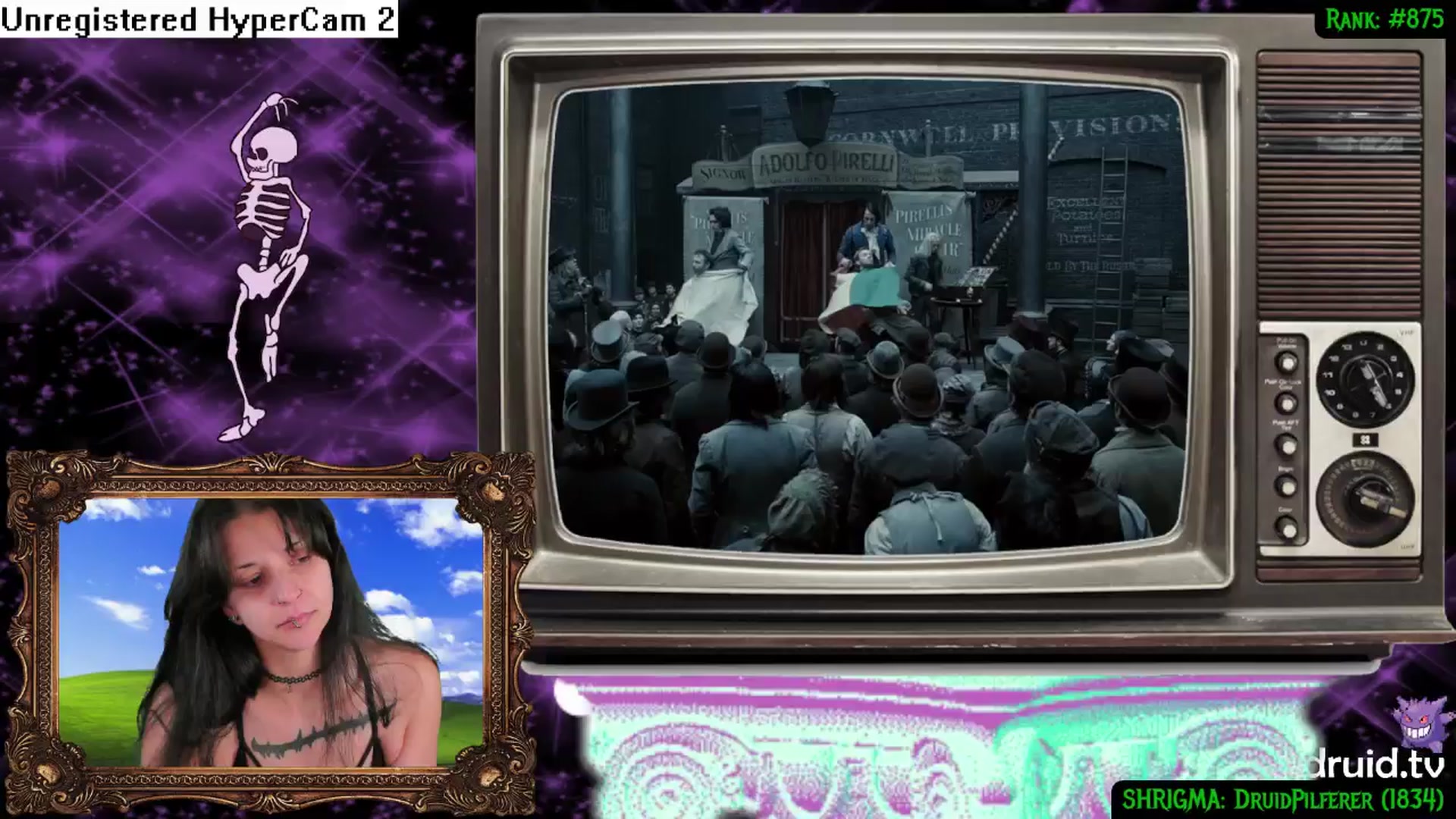 Gallery image thumbnail from druidjpg's myfreecams stream on, 10/29/2025, 12:35 image 6 of 20
