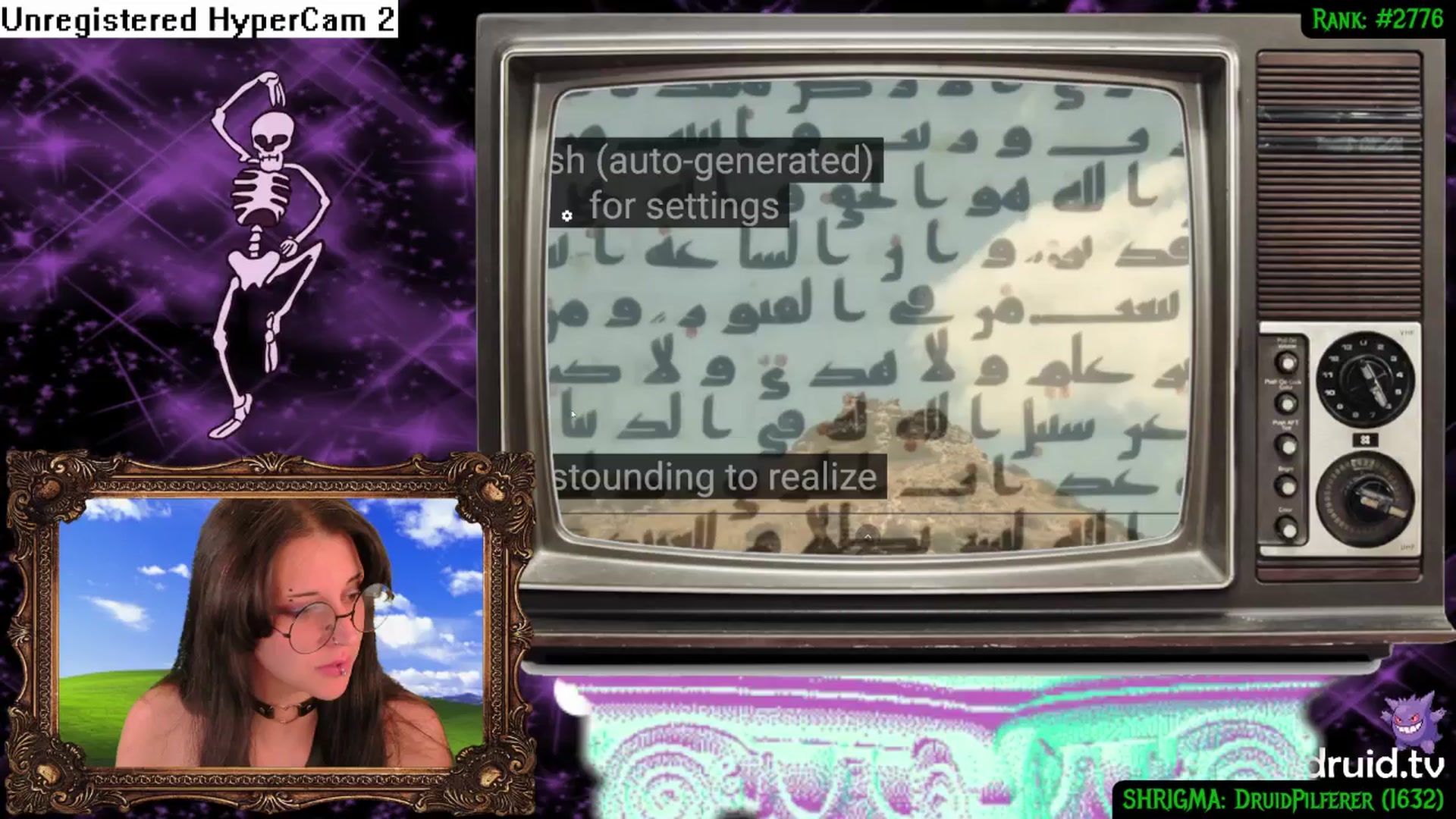 Gallery image thumbnail from druidjpg's myfreecams stream on, 11/07/2025, 08:59 image 2 of 20