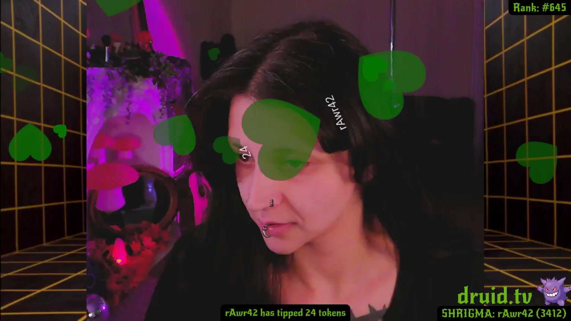 Gallery image thumbnail from druidjpg's myfreecams stream on, 11/27/2025, 12:12 image 16 of 20