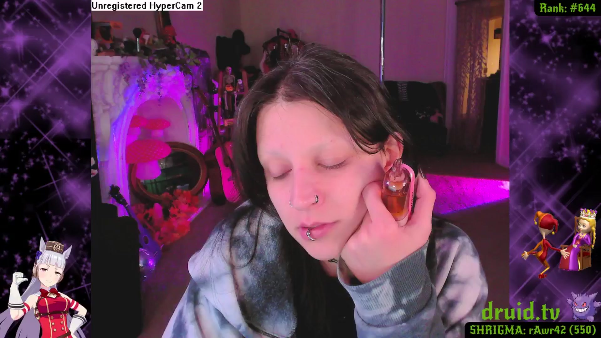 Gallery image thumbnail from druidjpg's myfreecams stream on, 12/20/2025, 13:27 image 15 of 20
