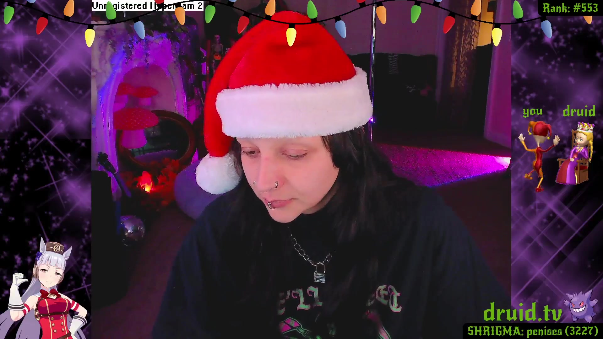 Gallery image thumbnail from druidjpg's myfreecams stream on, 12/24/2025, 07:58 image 18 of 20