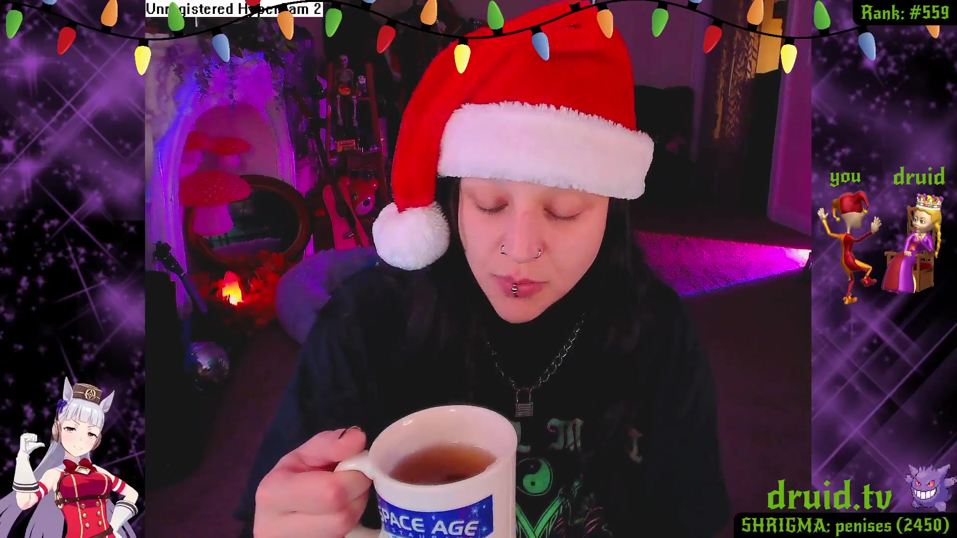 Gallery image thumbnail from druidjpg's myfreecams stream on, 12/24/2025, 07:58 image 10 of 20