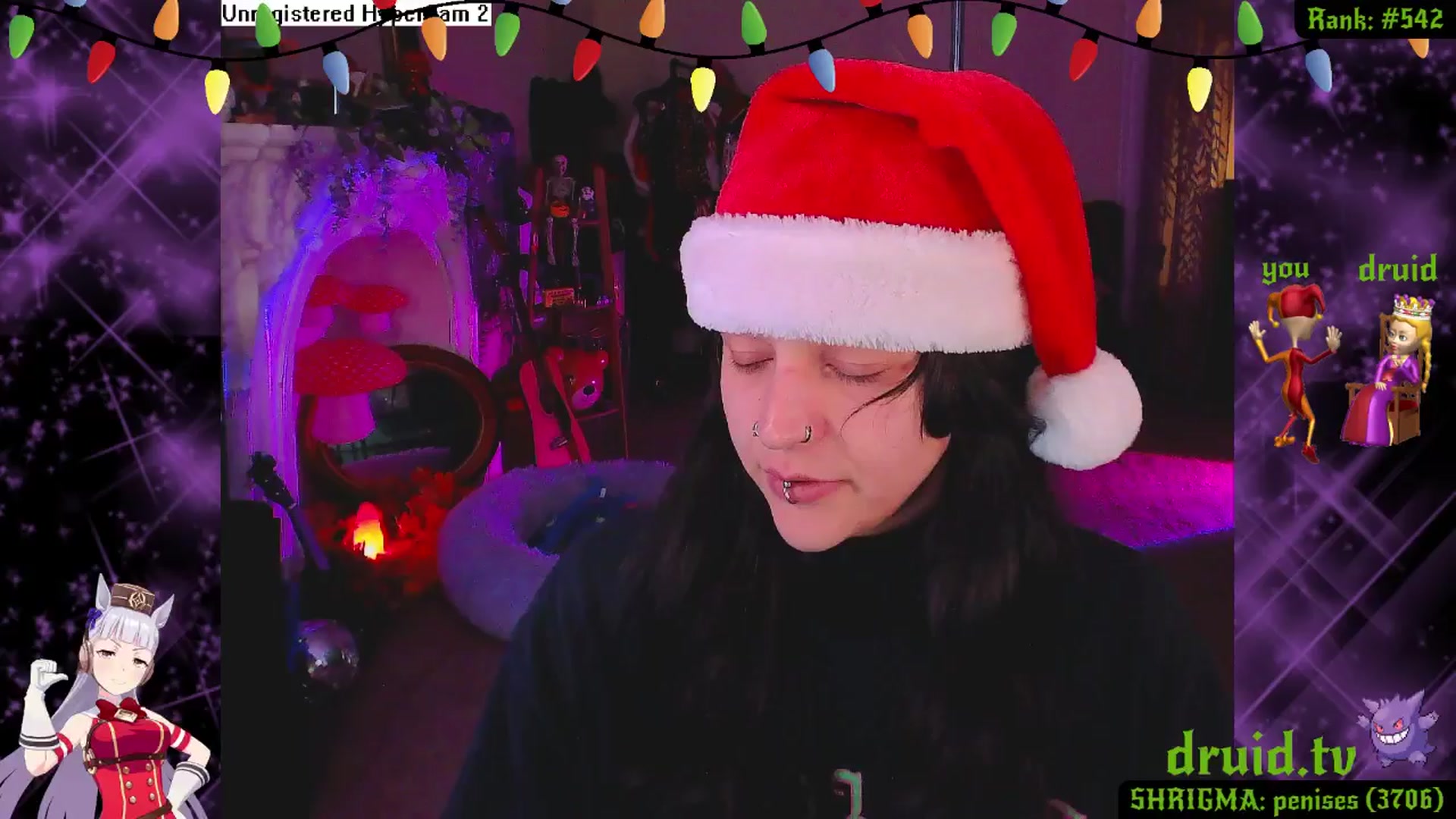 Gallery image thumbnail from druidjpg's myfreecams stream on, 12/24/2025, 09:45 image 12 of 20