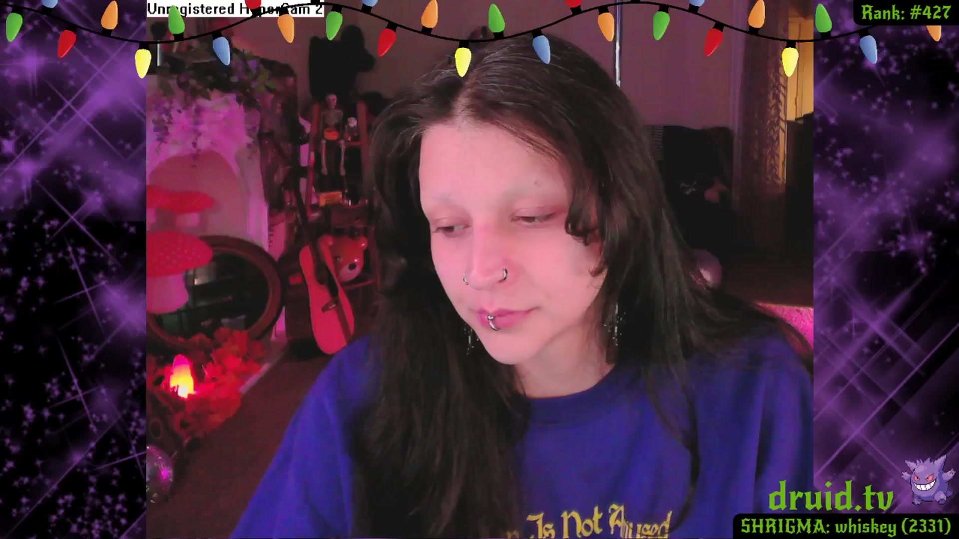 Gallery image thumbnail from druidjpg's myfreecams stream on, 12/27/2025, 10:25 image 1 of 20