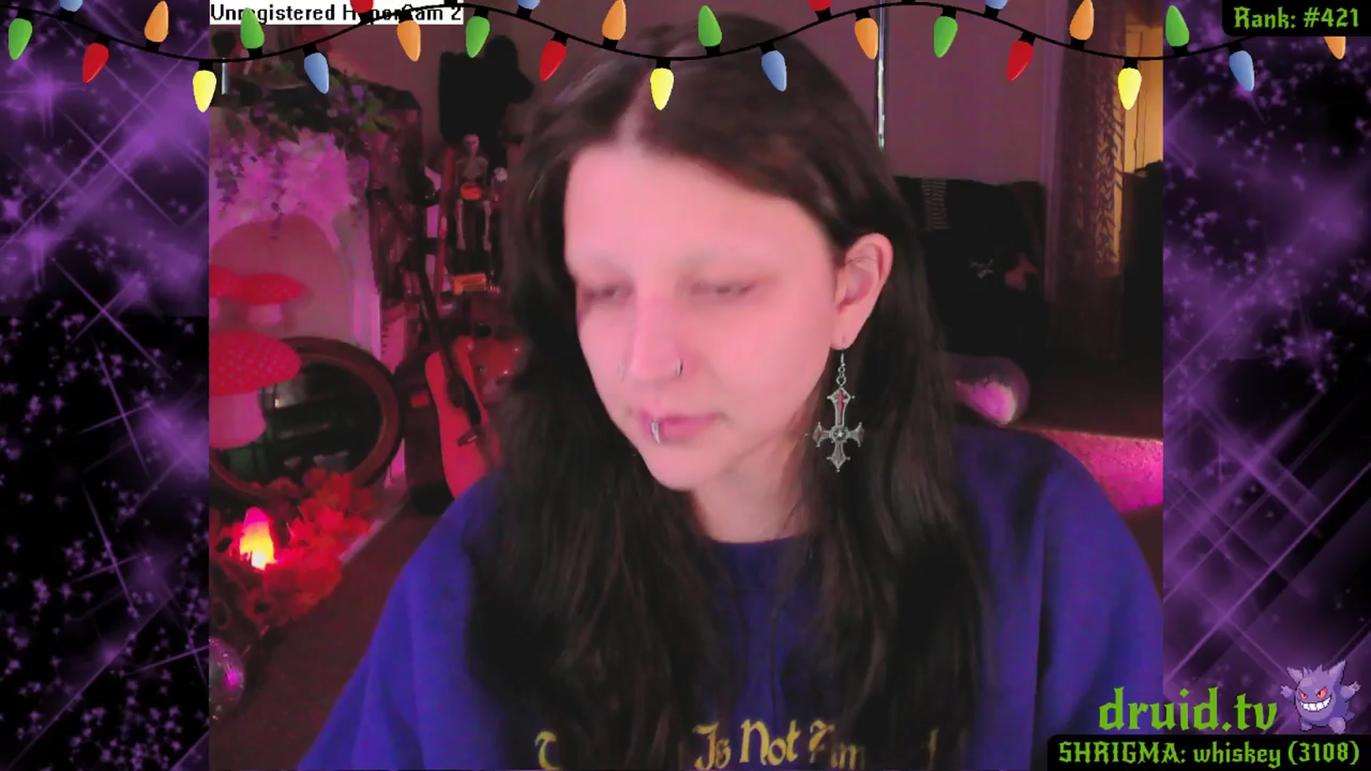 Gallery image thumbnail from druidjpg's myfreecams stream on, 12/27/2025, 10:25 image 13 of 20