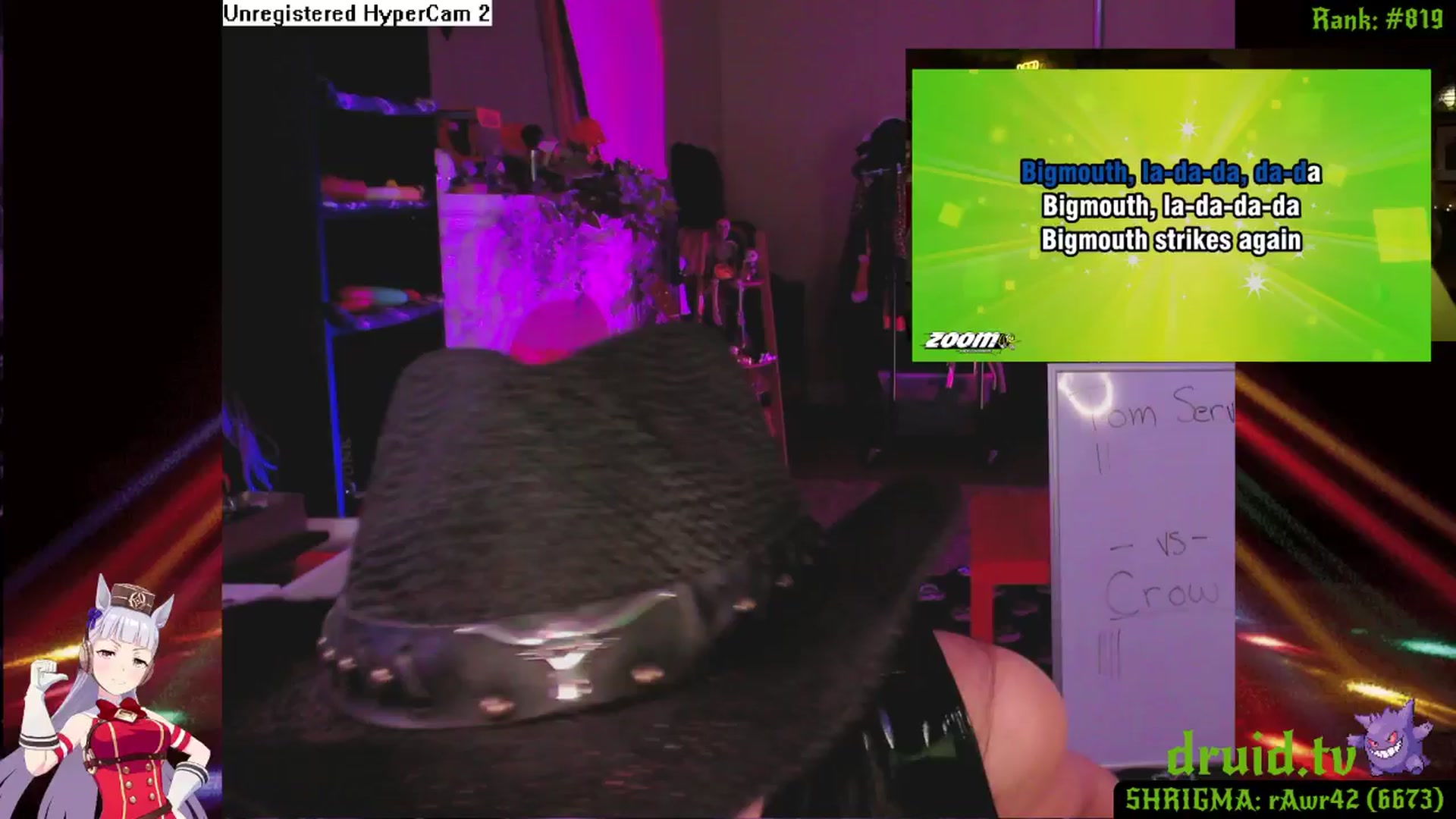 Gallery image thumbnail from druidjpg's myfreecams stream on, 01/12/2026, 11:37 image 5 of 20