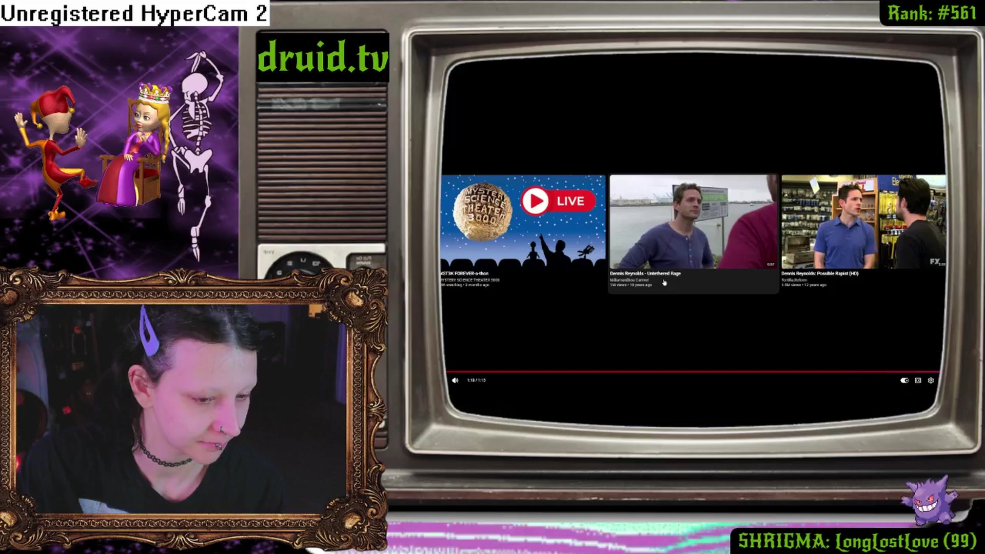 Gallery image thumbnail from druidjpg's myfreecams stream on, 03/01/2026, 11:12 image 17 of 20