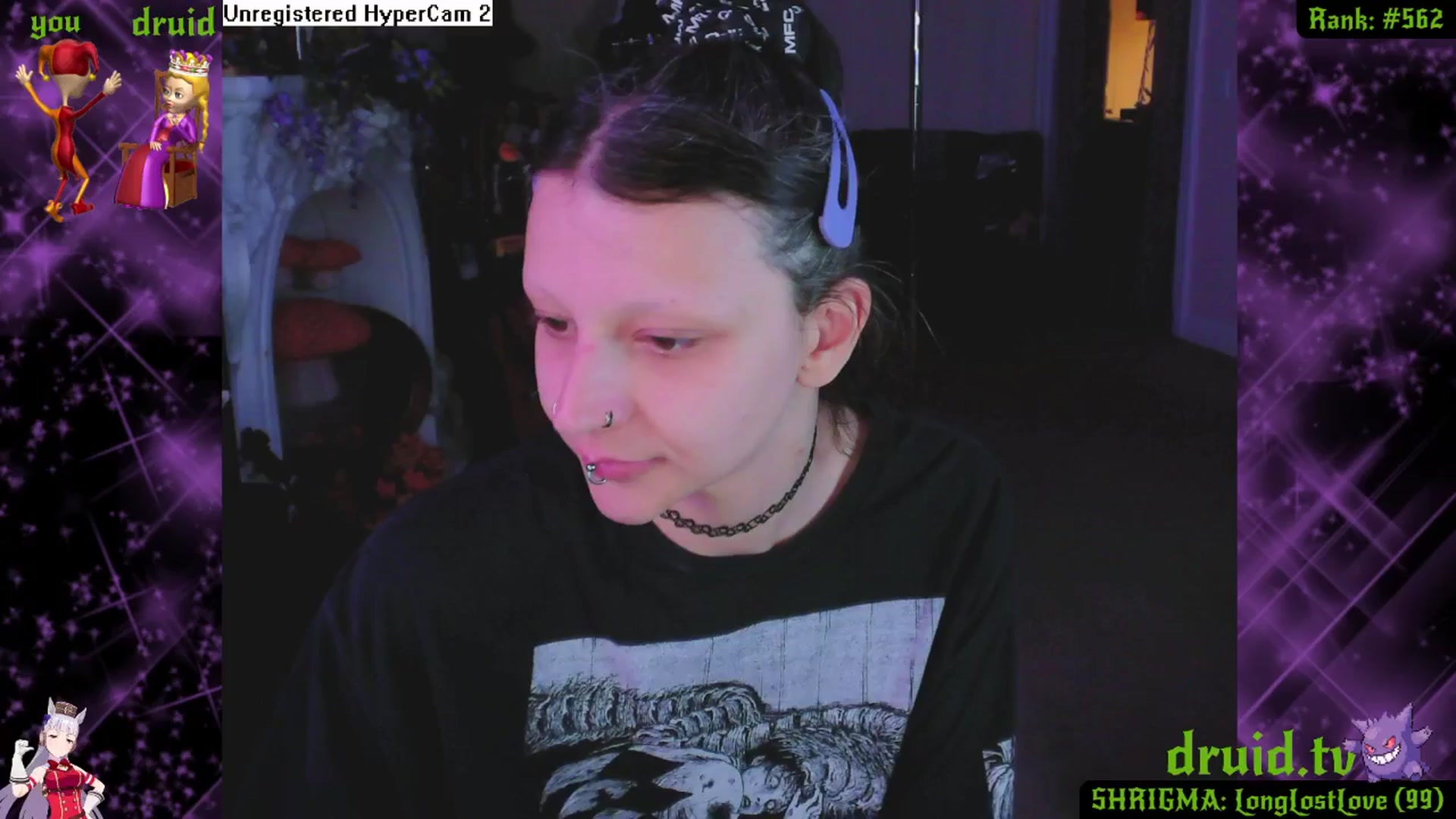 Gallery image thumbnail from druidjpg's myfreecams stream on, 03/01/2026, 11:12 image 19 of 20