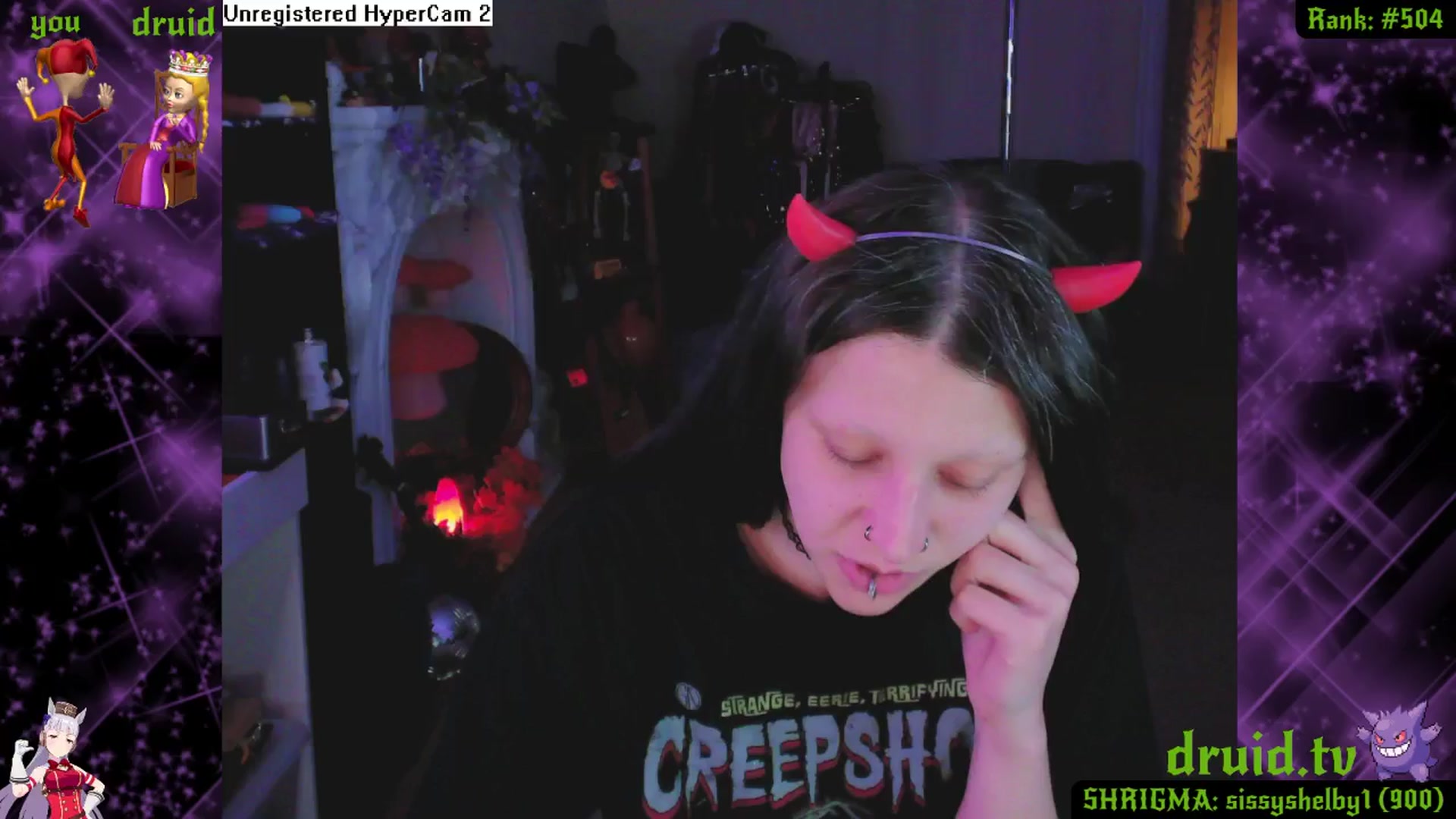 Gallery image thumbnail from druidjpg's myfreecams stream on, 03/02/2026, 09:04 image 13 of 20