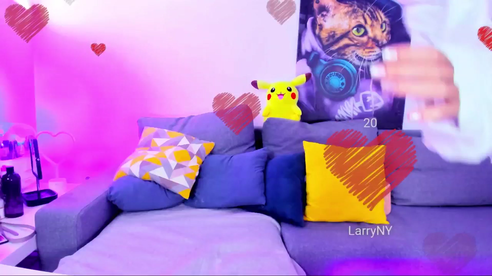 Gallery image thumbnail from e_69_s's myfreecams stream on, 07/01/2025, 04:23 image 10 of 20