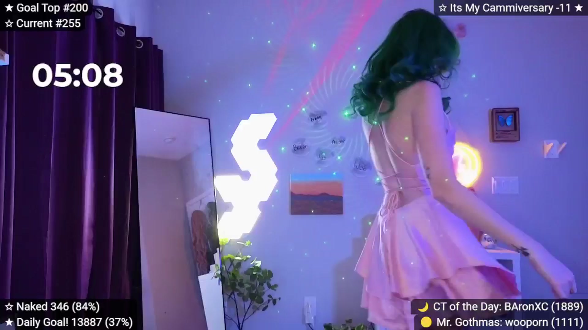Gallery image thumbnail from elunaxc's myfreecams stream on, 01/11/2026, 24:01 image 20 of 20