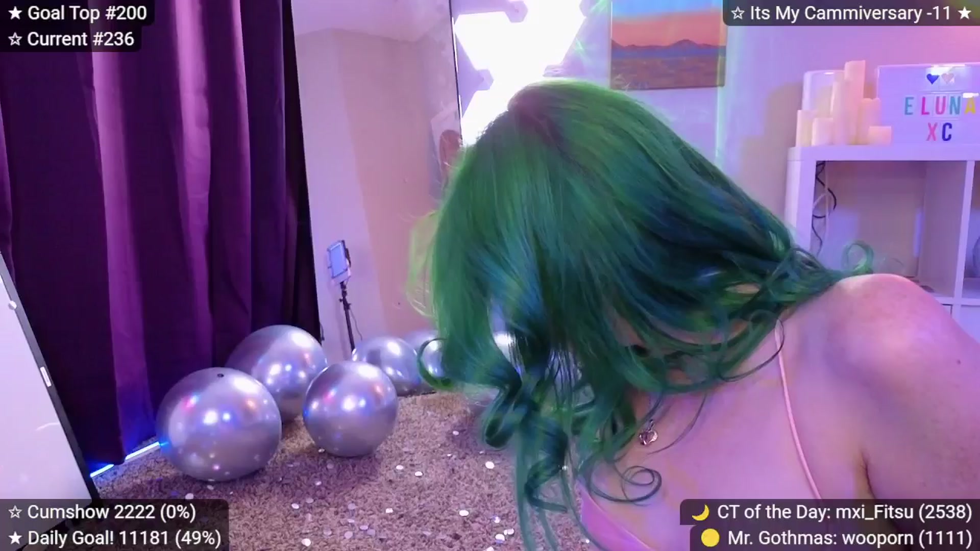 Gallery image thumbnail from elunaxc's myfreecams stream on, 01/11/2026, 01:48 image 7 of 20