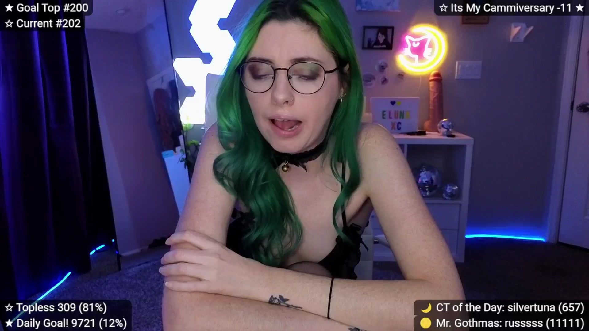 Gallery image thumbnail from elunaxc's myfreecams stream on, 01/18/2026, 04:09 image 13 of 20