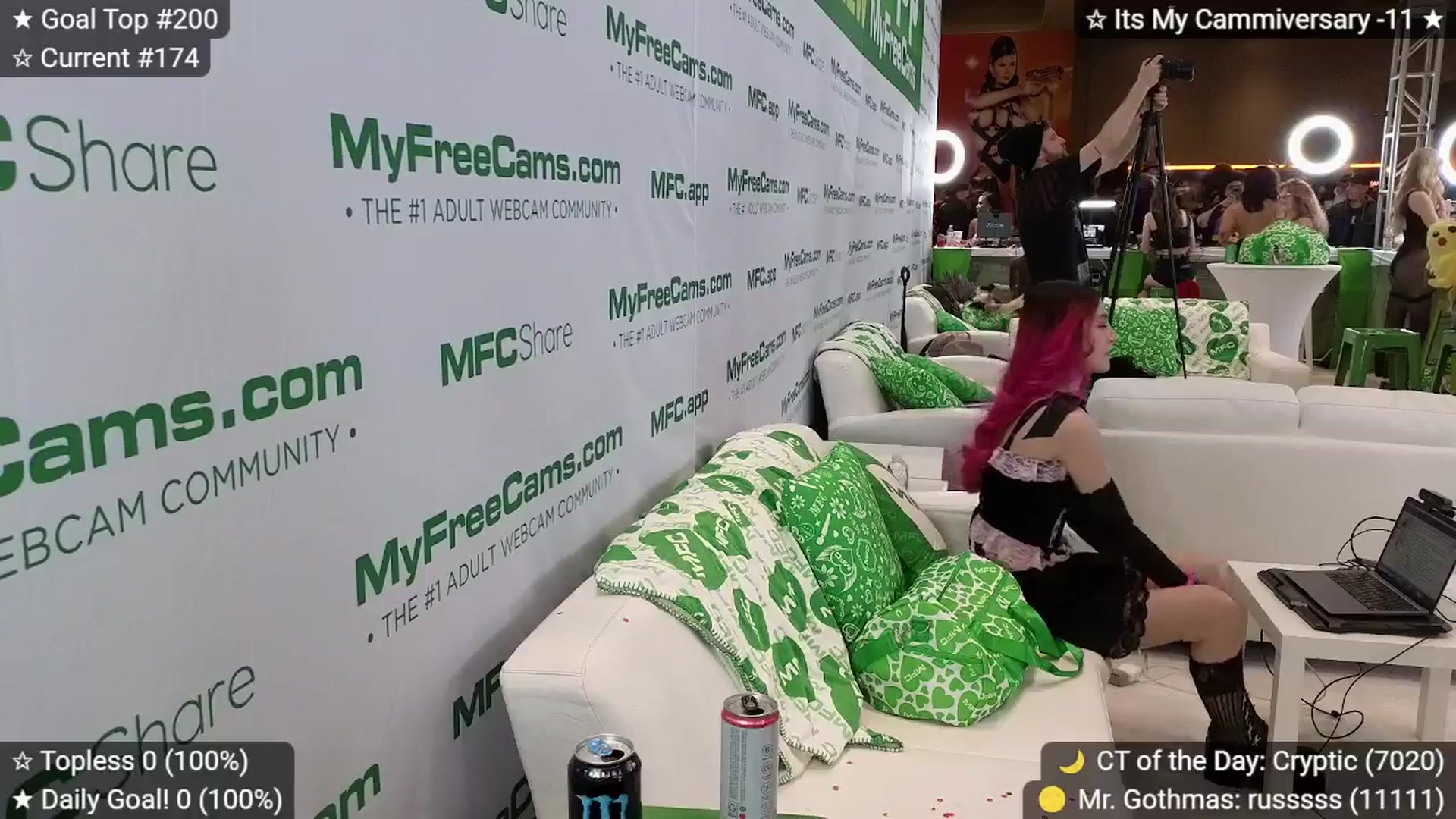 Gallery image thumbnail from elunaxc's myfreecams stream on, 01/23/2026, 03:55 image 11 of 20