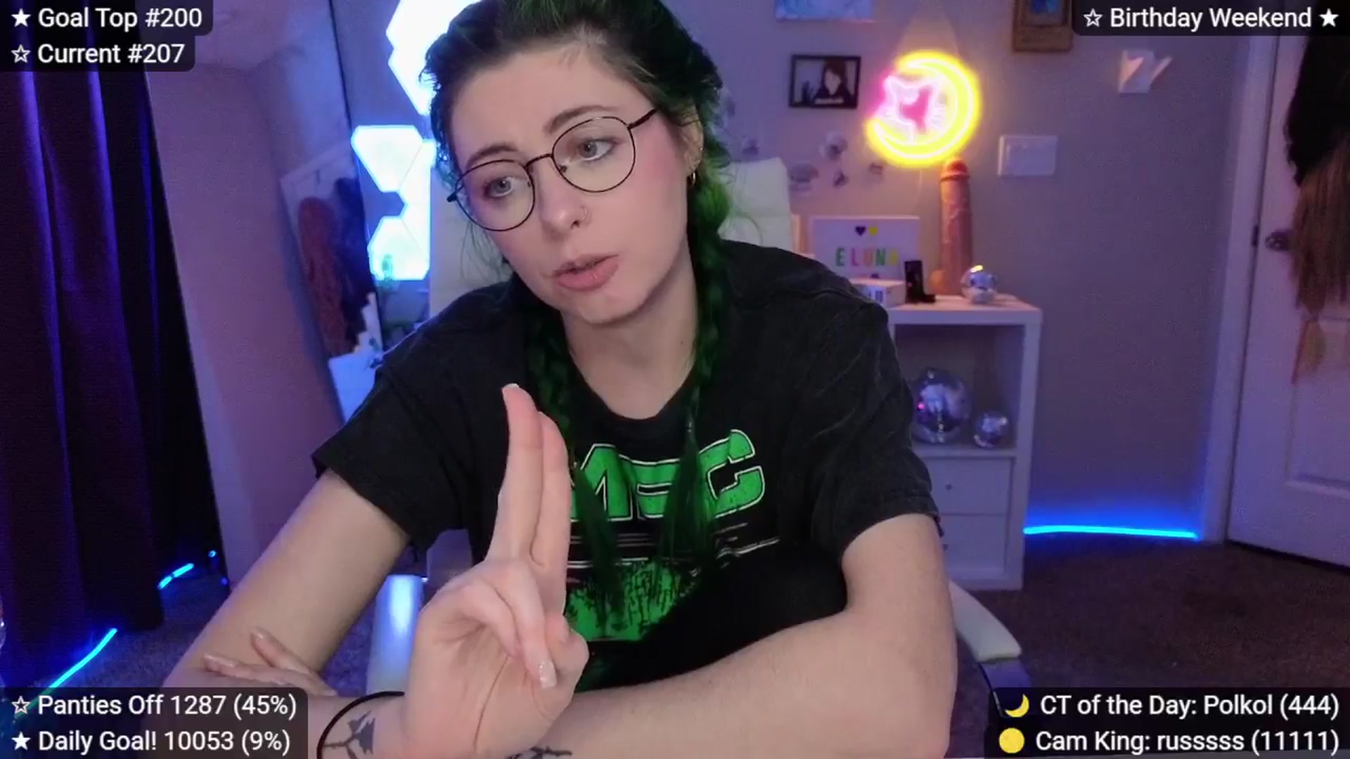 Gallery image thumbnail from elunaxc's myfreecams stream on, 01/31/2026, 03:42 image 9 of 20