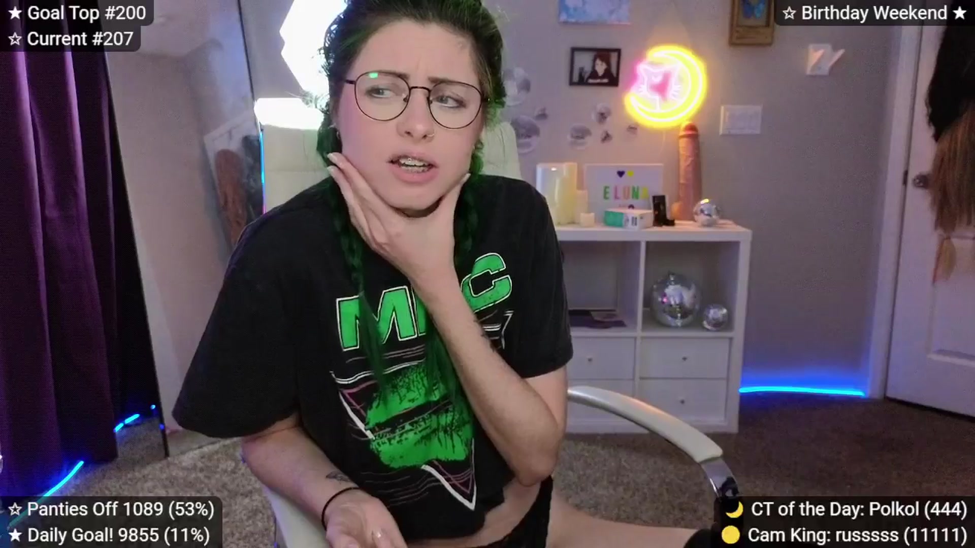 Gallery image thumbnail from elunaxc's myfreecams stream on, 01/31/2026, 03:42 image 11 of 20
