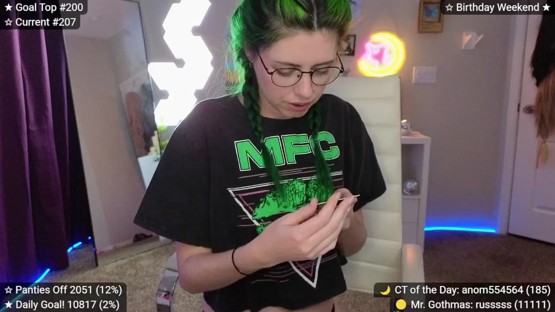 Gallery image thumbnail from elunaxc's myfreecams stream on, 01/31/2026, 03:42 image 3 of 20