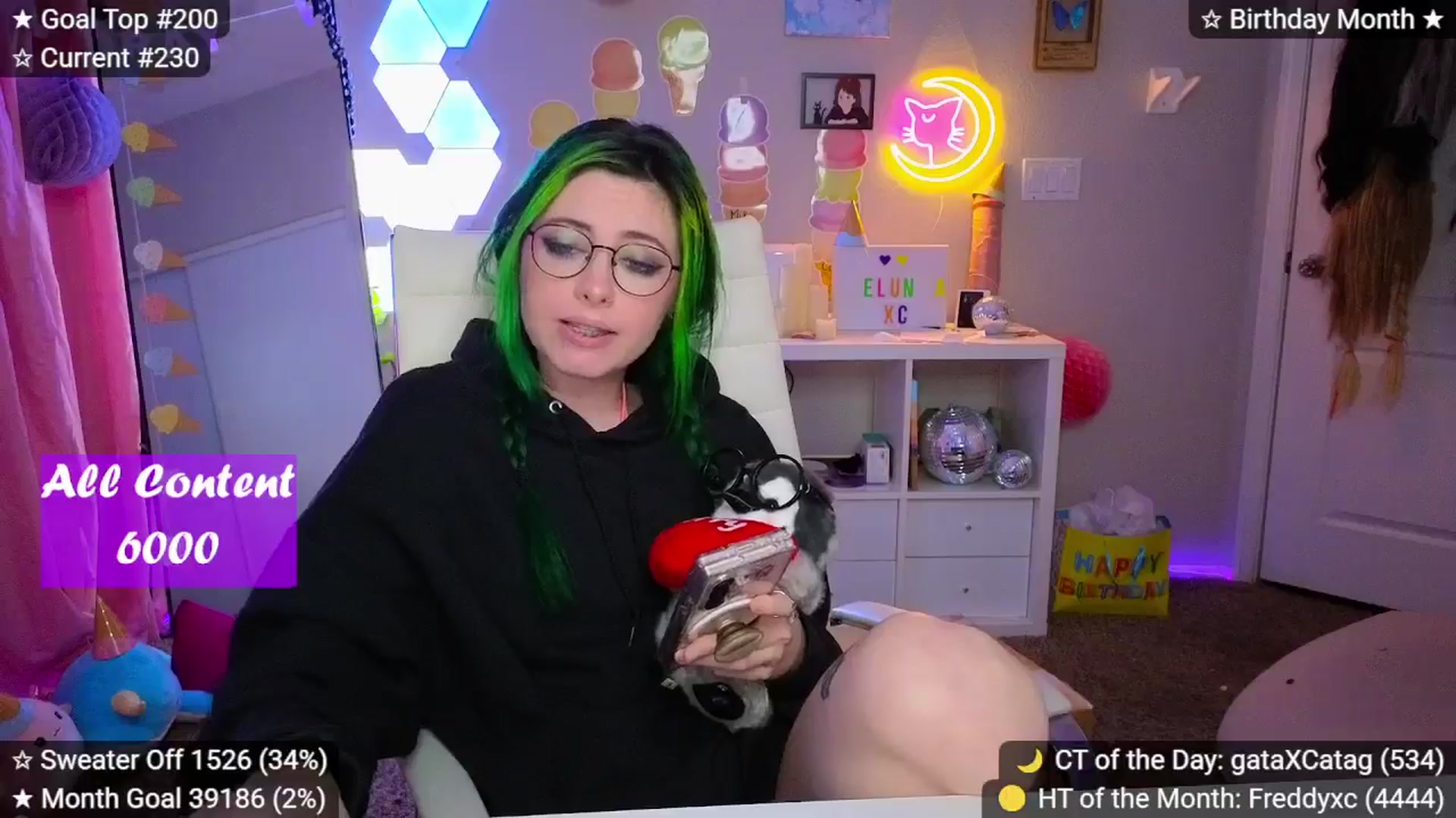 Gallery image thumbnail from elunaxc's myfreecams stream on, 02/28/2026, 04:26 image 11 of 20