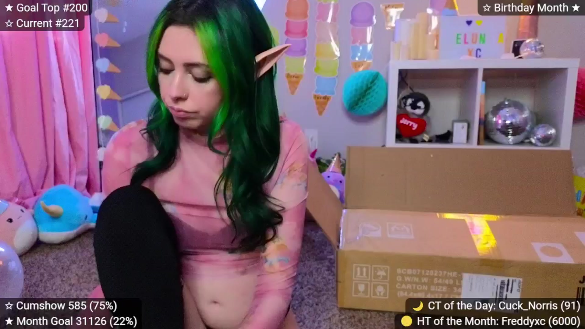 Gallery image thumbnail from elunaxc's myfreecams stream on, 03/01/2026, 24:01 image 1 of 20
