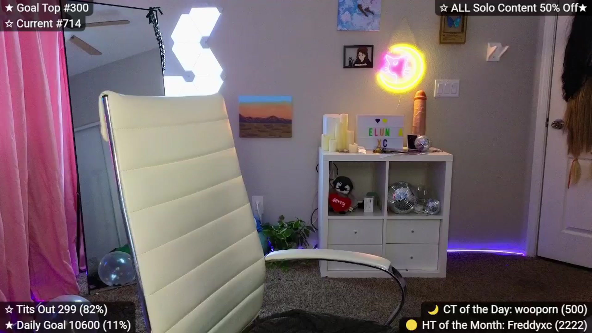 Gallery image thumbnail from elunaxc's myfreecams stream on, 03/14/2026, 03:04 image 12 of 20