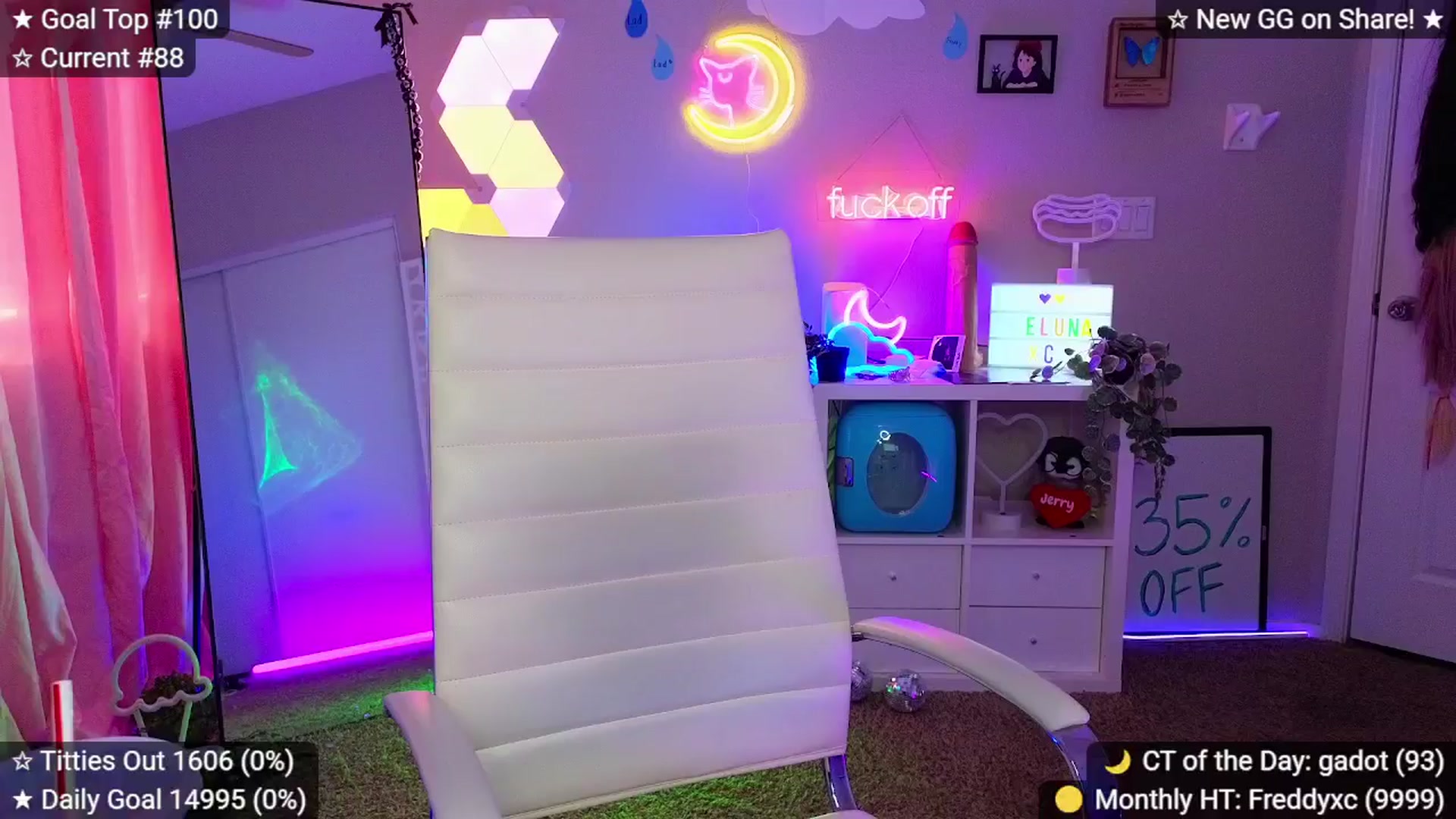 Gallery image thumbnail from elunaxc's myfreecams stream on, 04/05/2026, 01:40 image 3 of 20