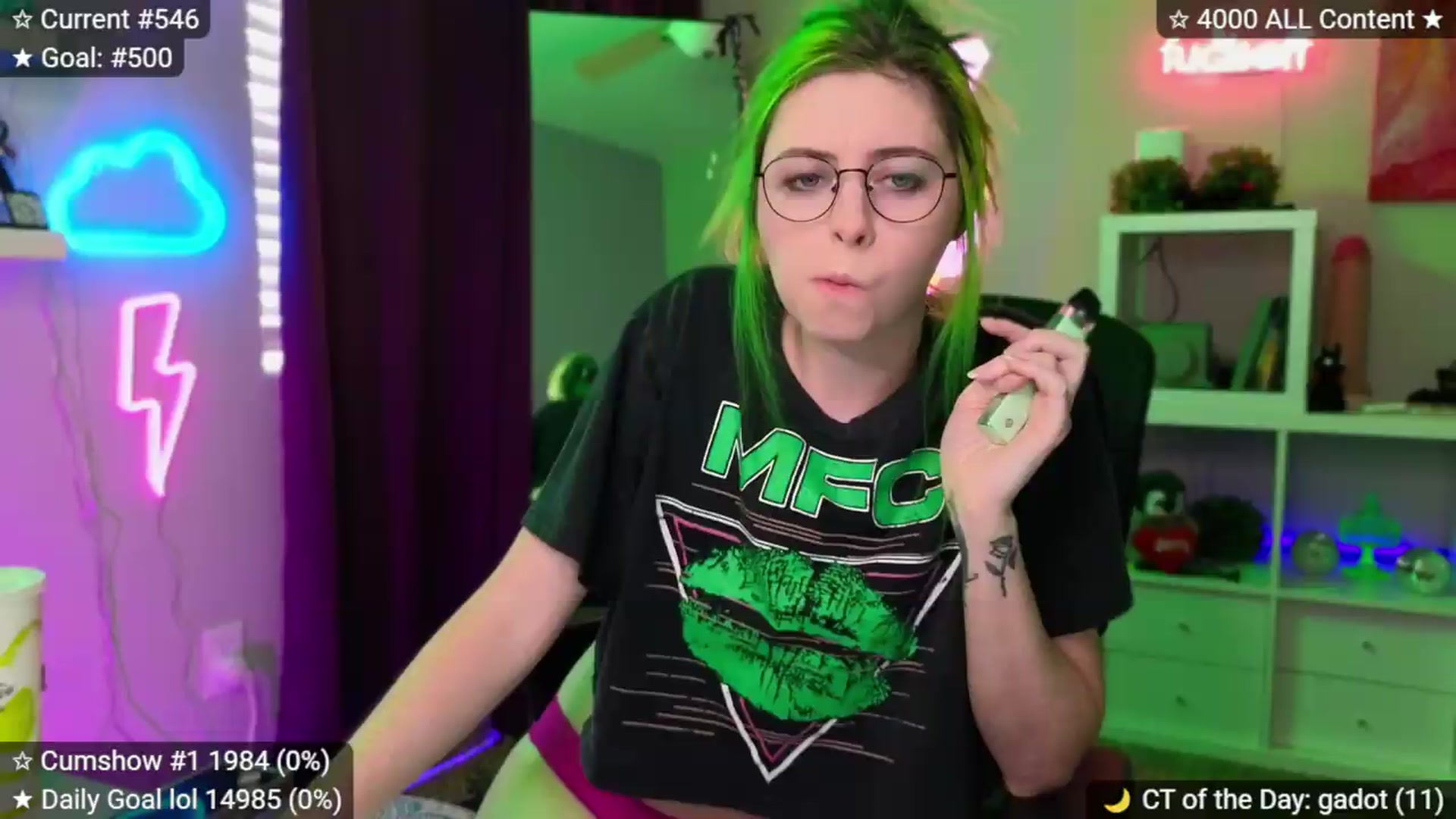 Gallery image thumbnail from elunaxc's myfreecams stream on, 06/28/2026, 03:56 image 2 of 20