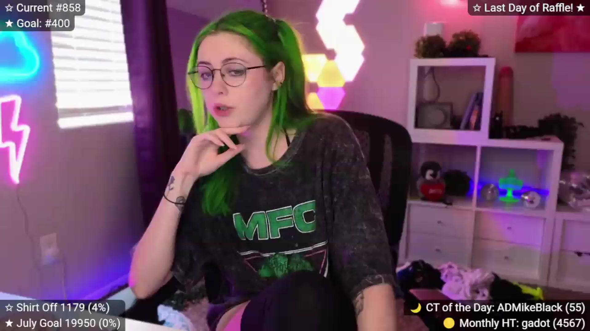 Gallery image thumbnail from elunaxc's myfreecams stream on, 08/01/2026, 01:34 image 2 of 20