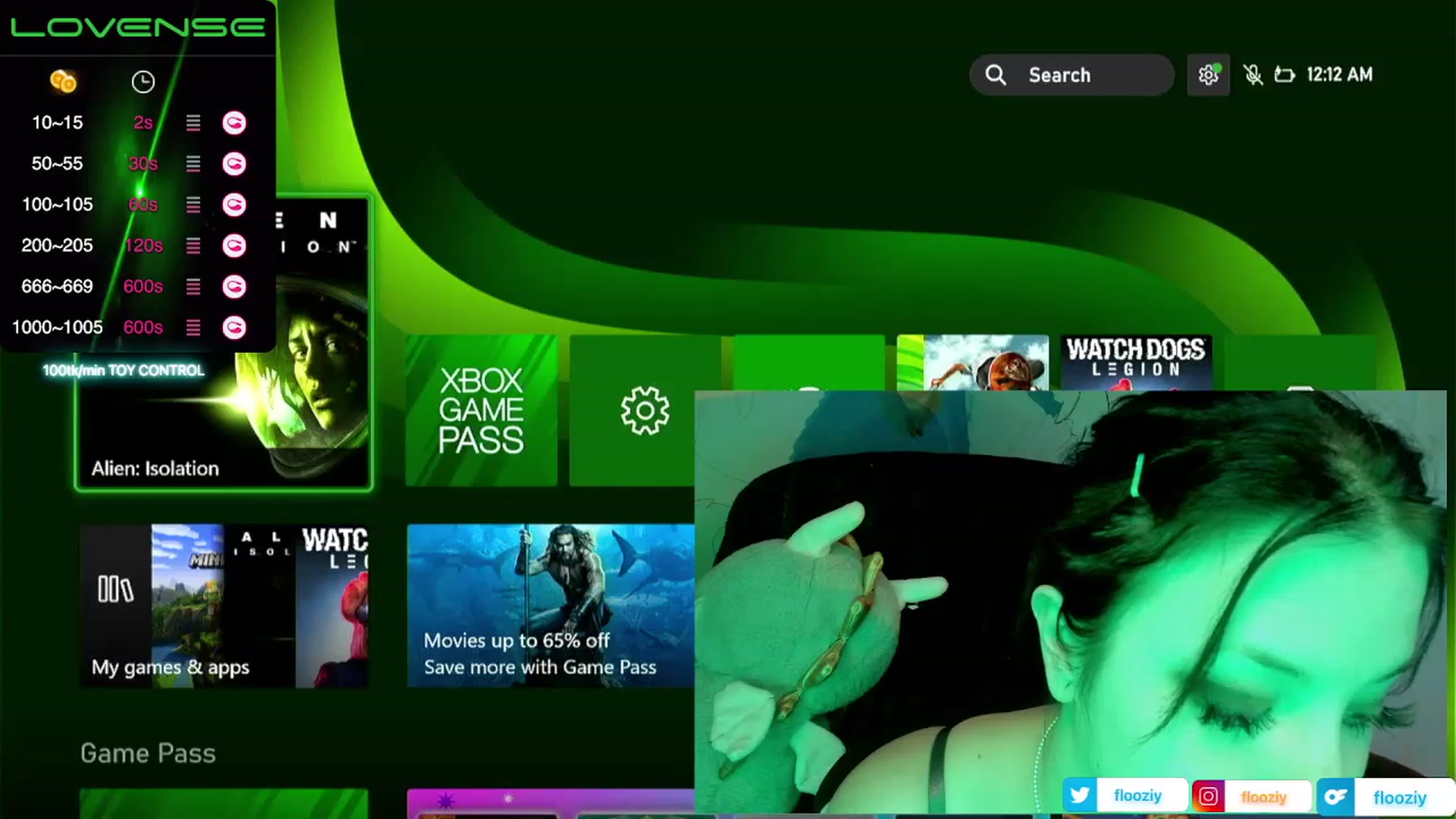 Gallery image thumbnail from flooziy's myfreecams stream on, 01/09/2023, 09:16 image 1 of 20