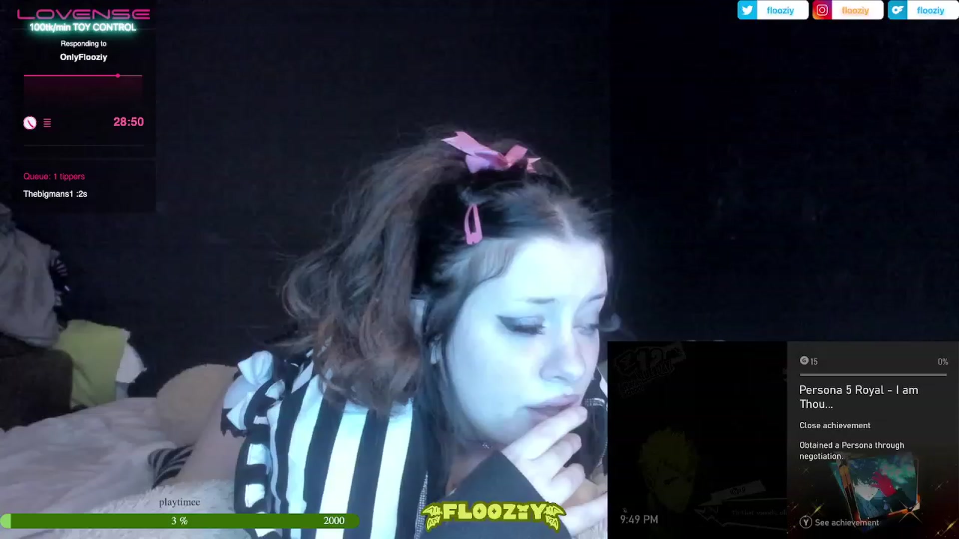 Gallery image thumbnail from flooziy's myfreecams stream on, 01/15/2023, 06:09 image 7 of 20