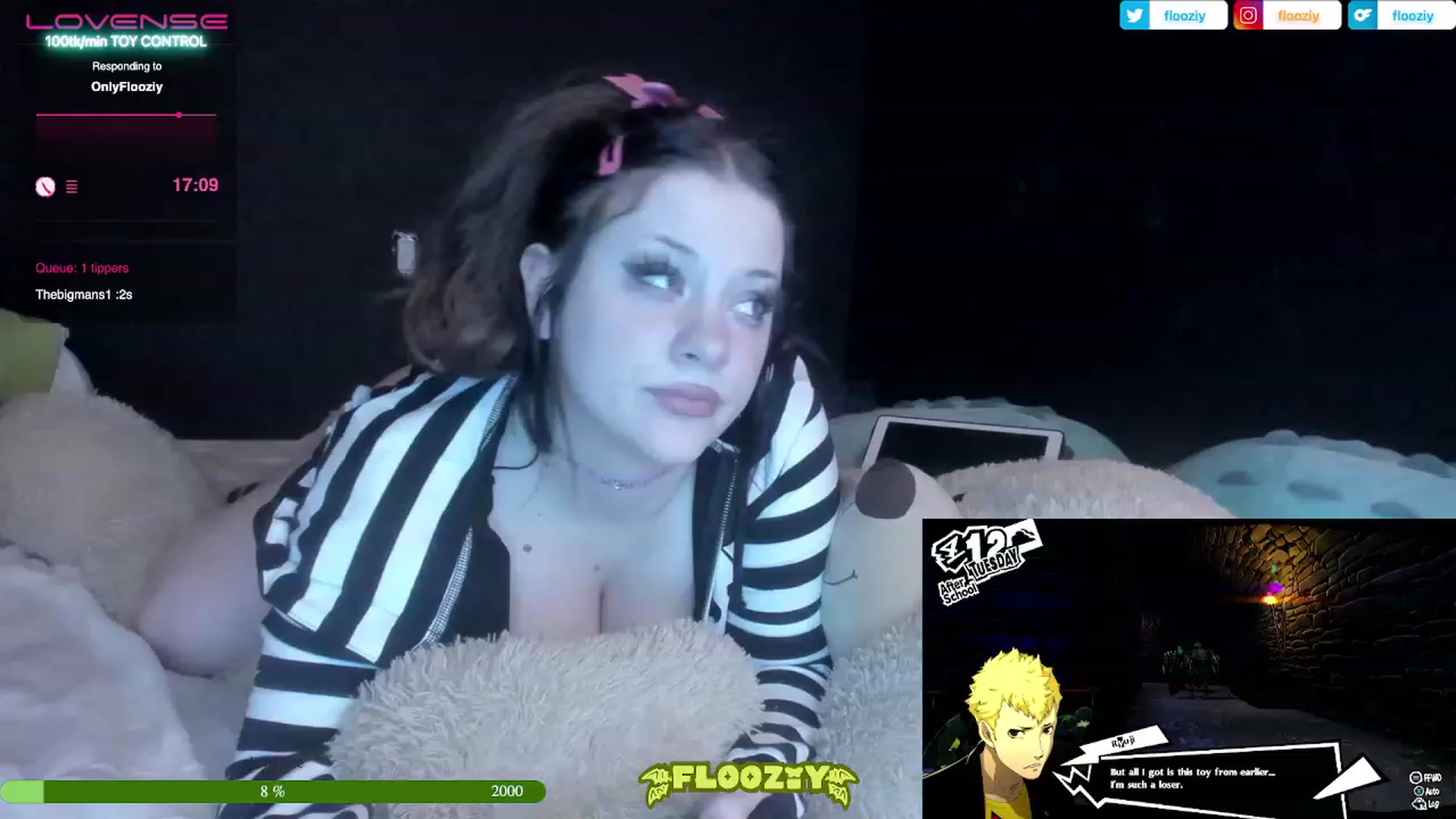 Gallery image thumbnail from flooziy's myfreecams stream on, 01/15/2023, 06:09 image 16 of 20
