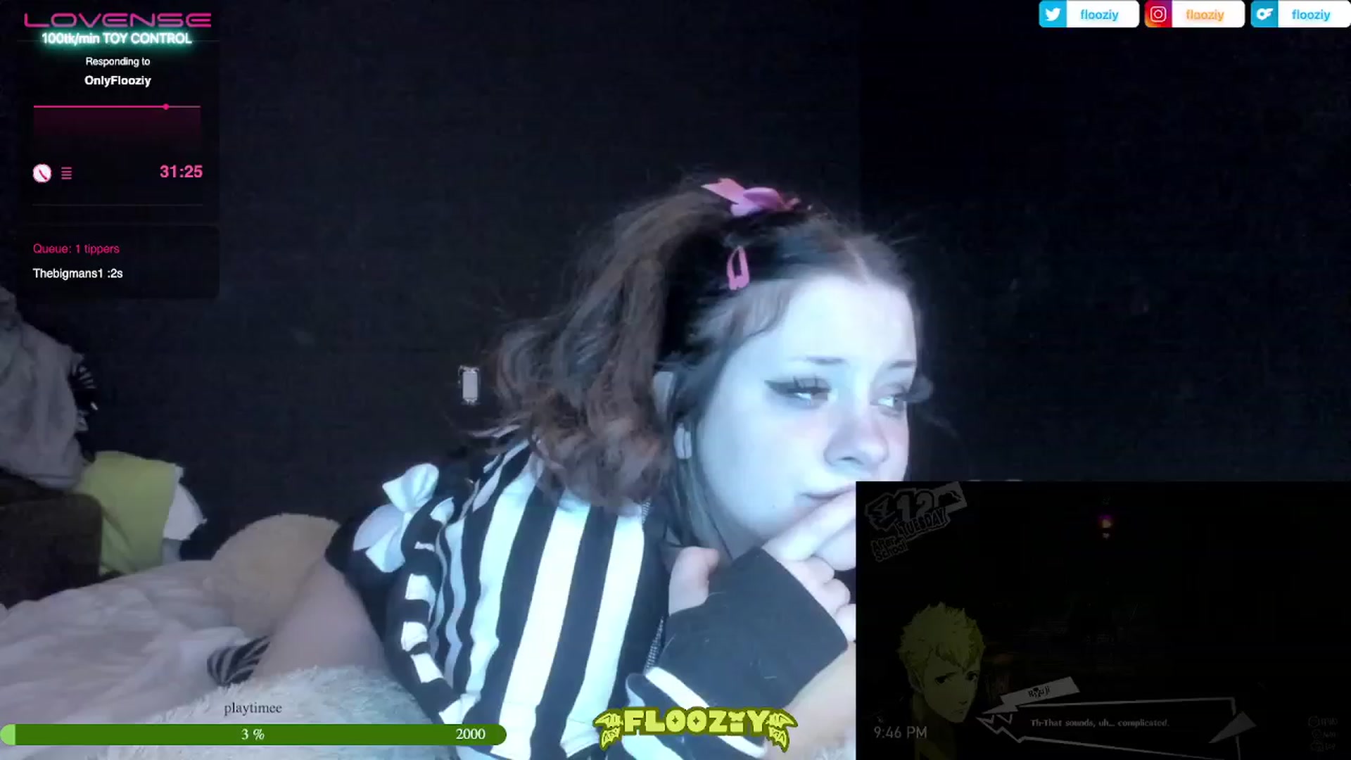 Gallery image thumbnail from flooziy's myfreecams stream on, 01/15/2023, 06:09 image 5 of 20