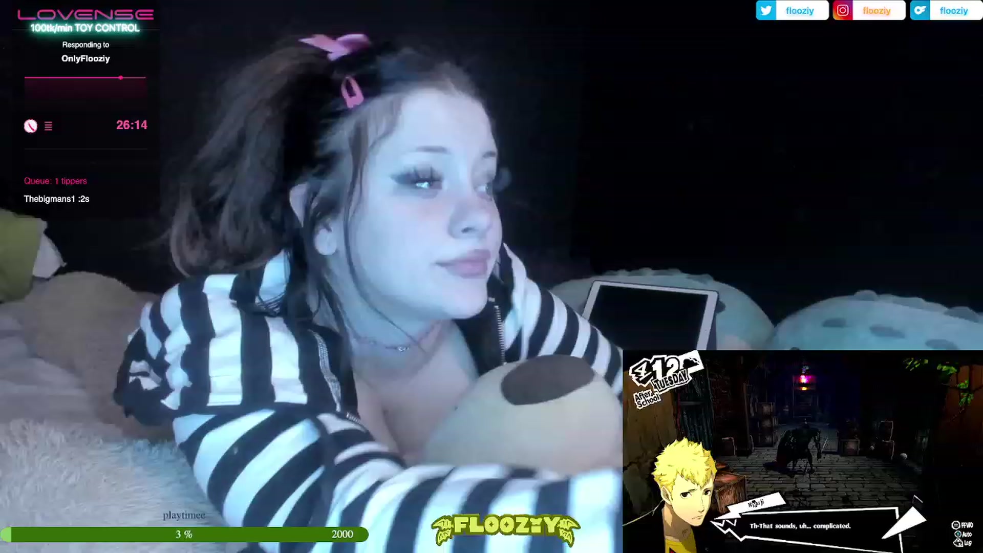 Gallery image thumbnail from flooziy's myfreecams stream on, 01/15/2023, 06:09 image 9 of 20