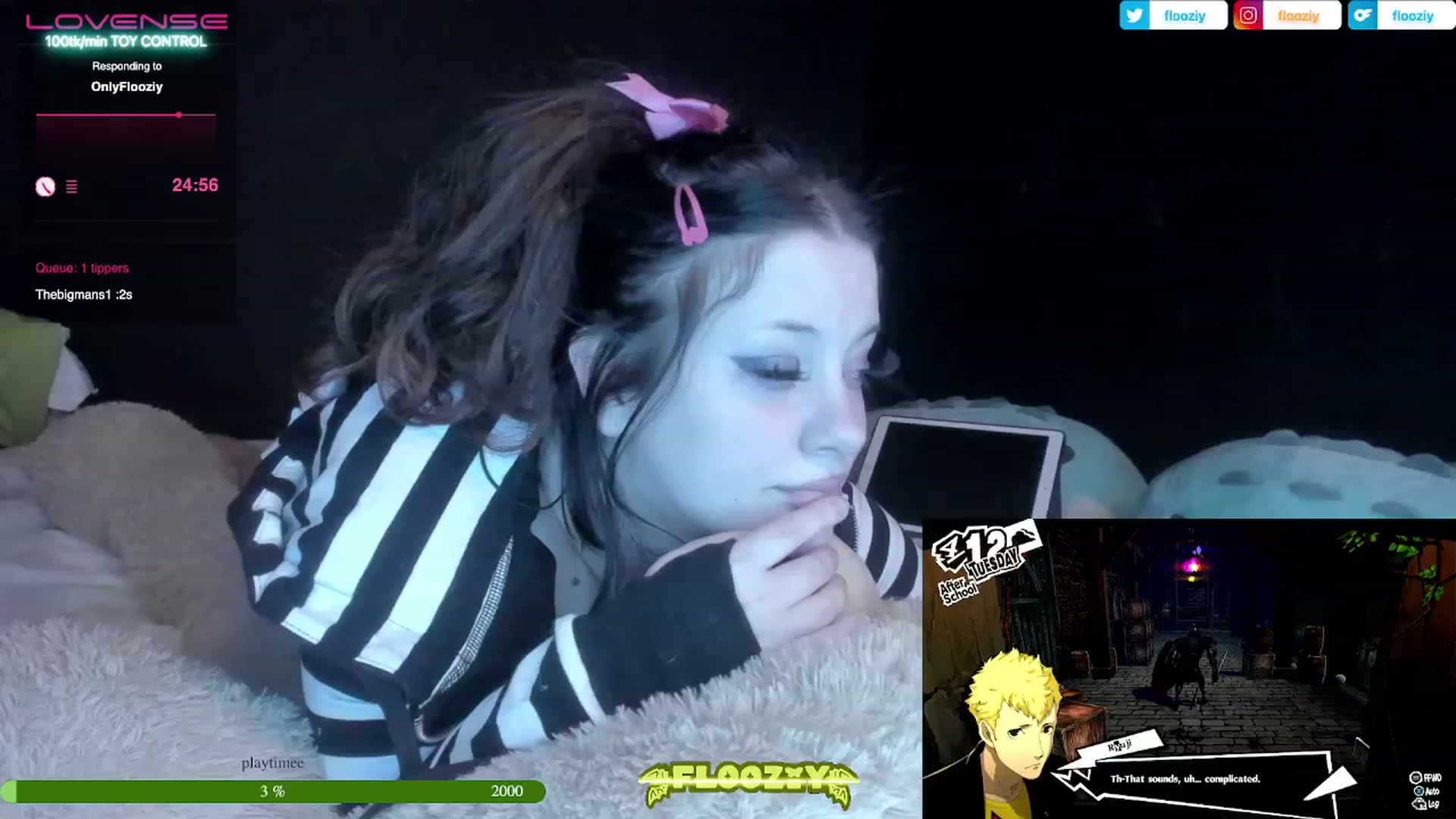 Gallery image thumbnail from flooziy's myfreecams stream on, 01/15/2023, 06:09 image 10 of 20