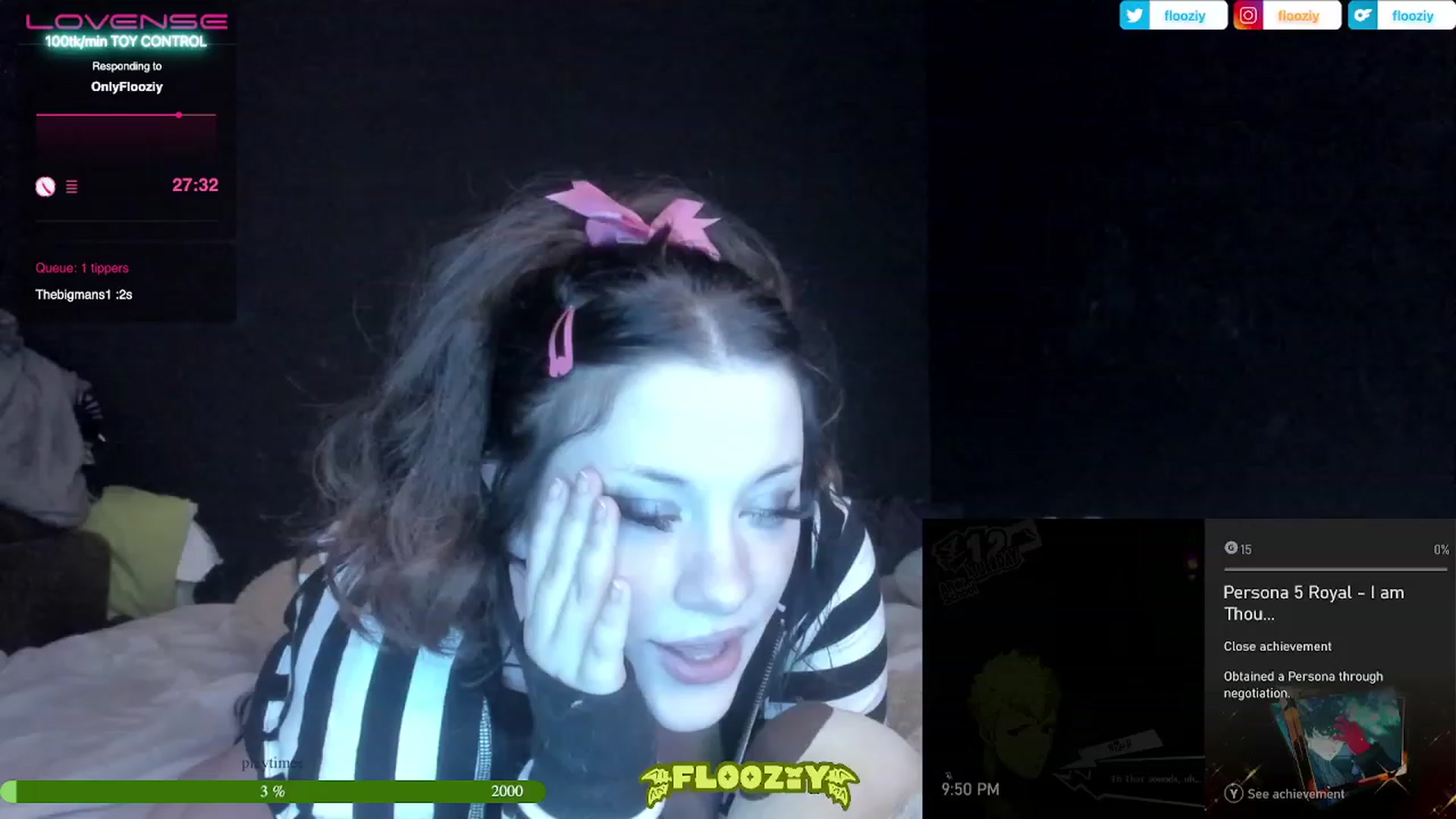 Gallery image thumbnail from flooziy's myfreecams stream on, 01/15/2023, 06:09 image 8 of 20